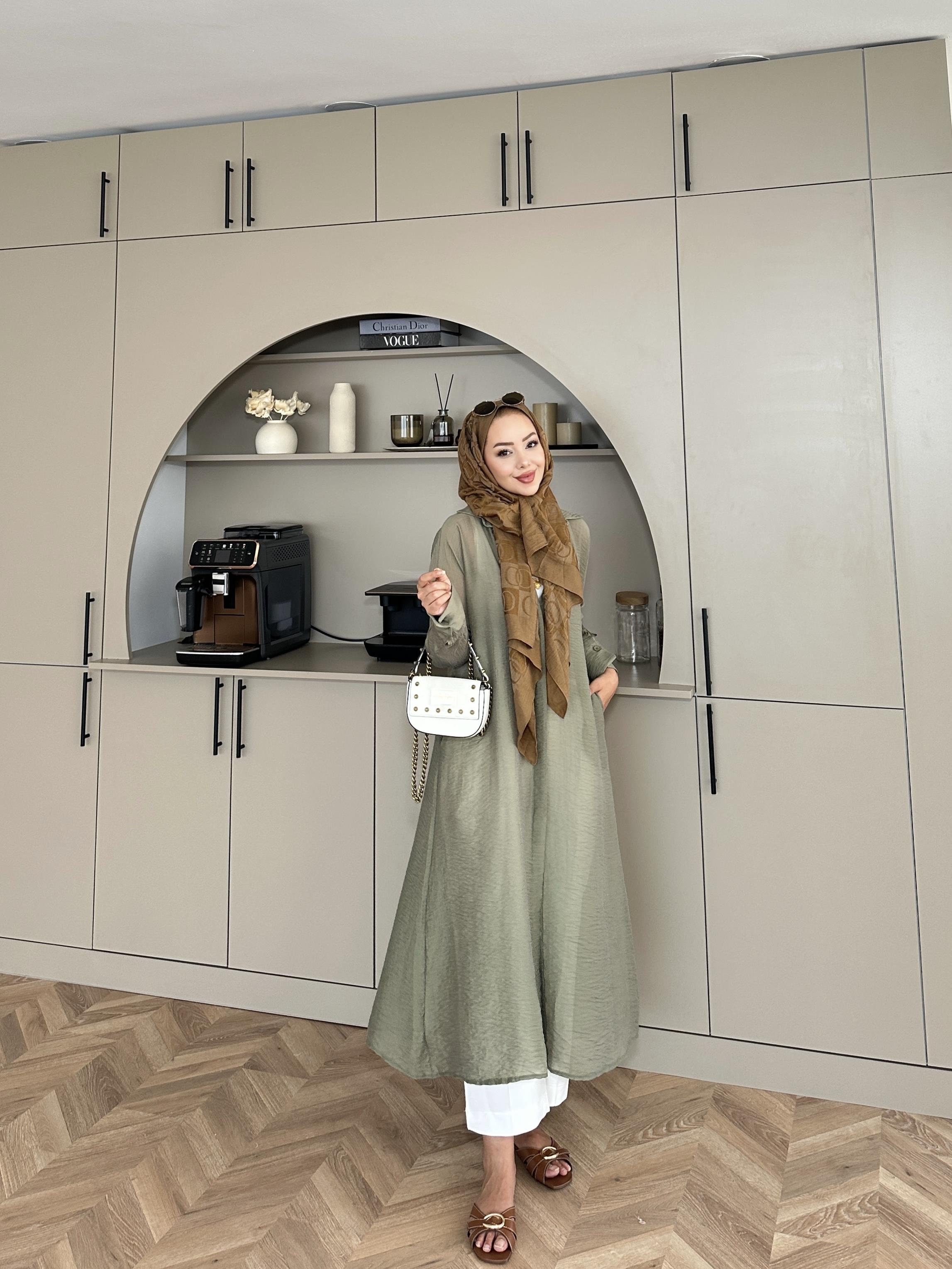 Adel Uzun Gömlek Haki