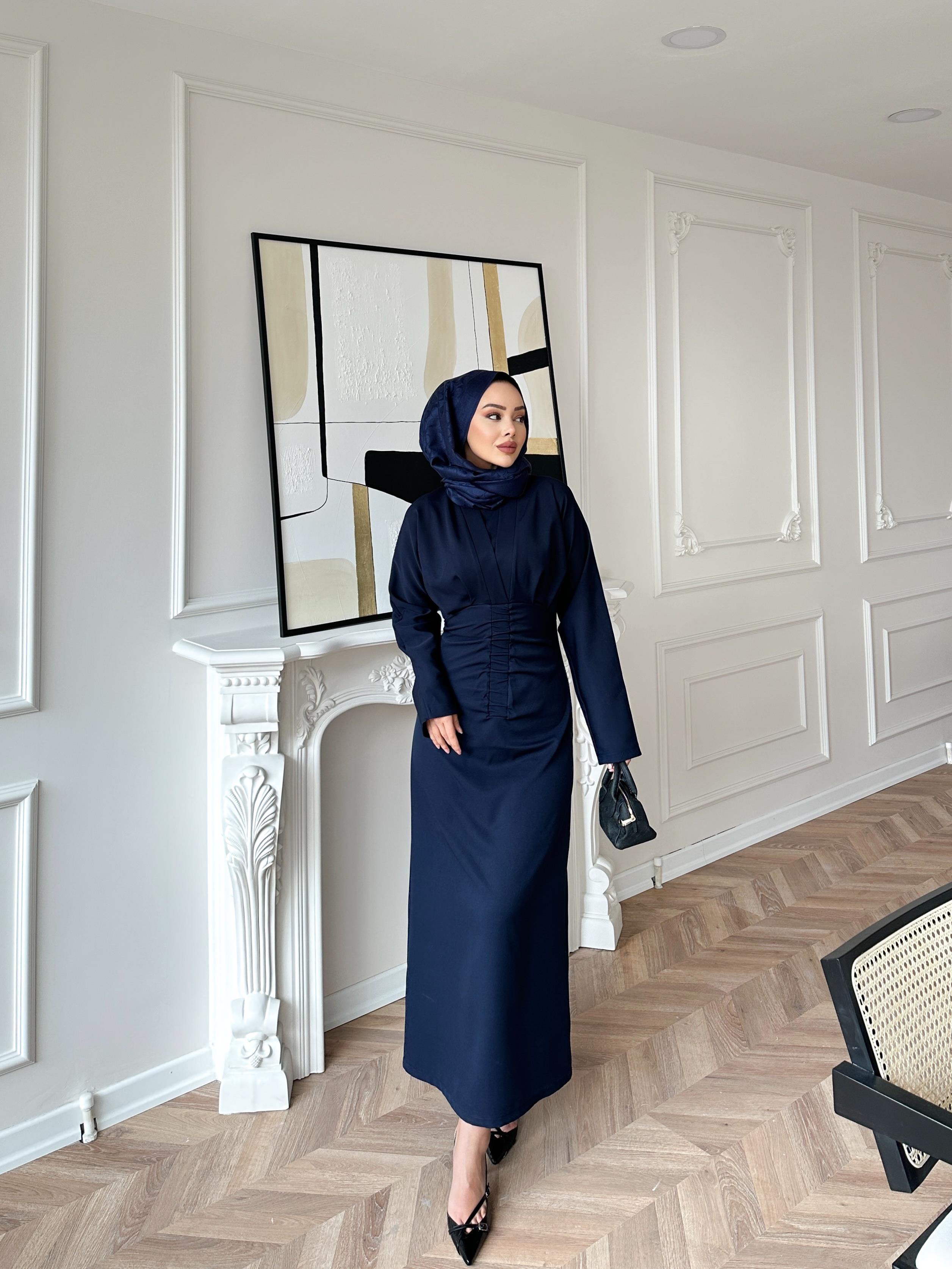 Amour Elbise Lacivert