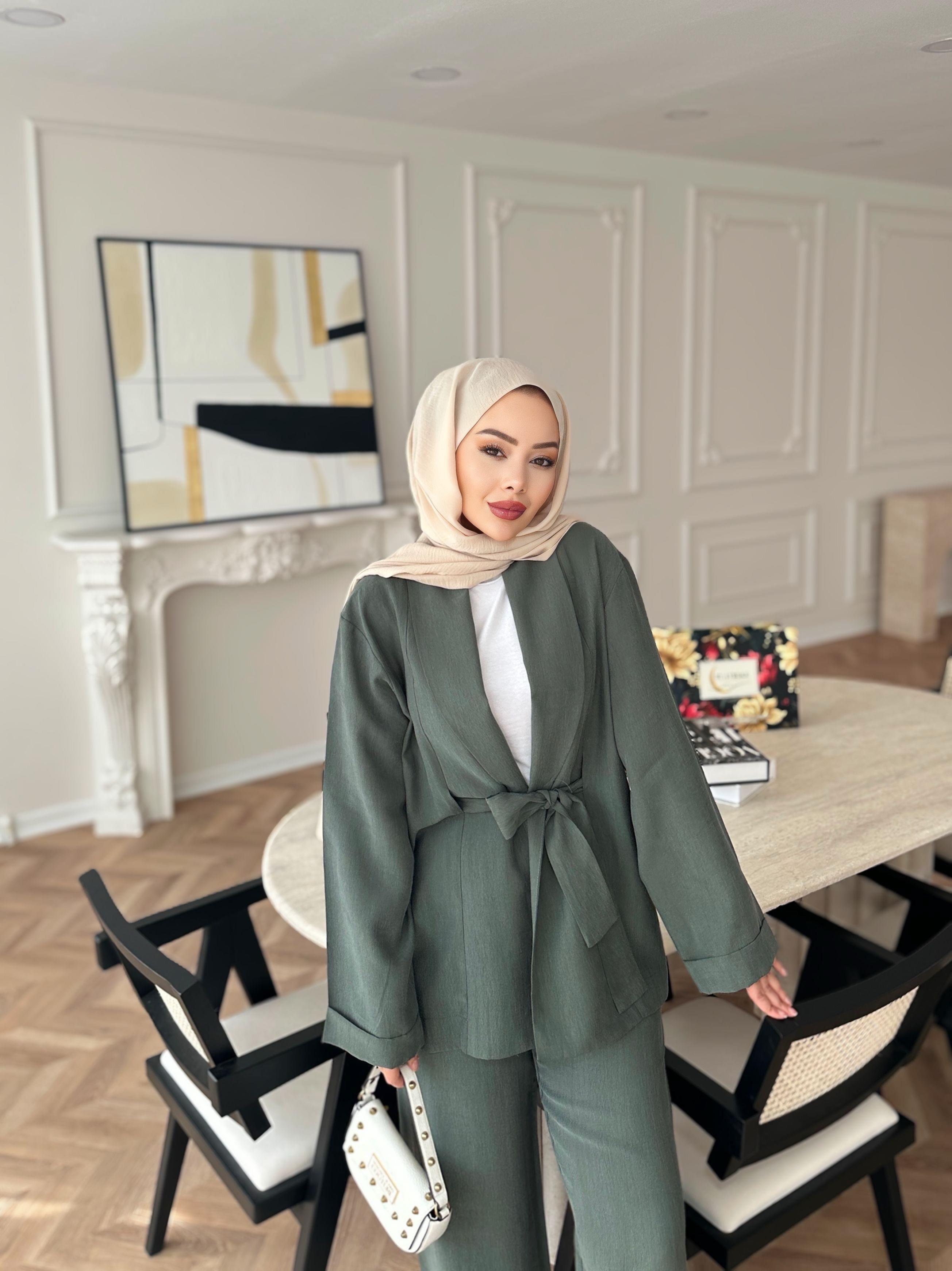 Anor Pantolonlu Takım Haki