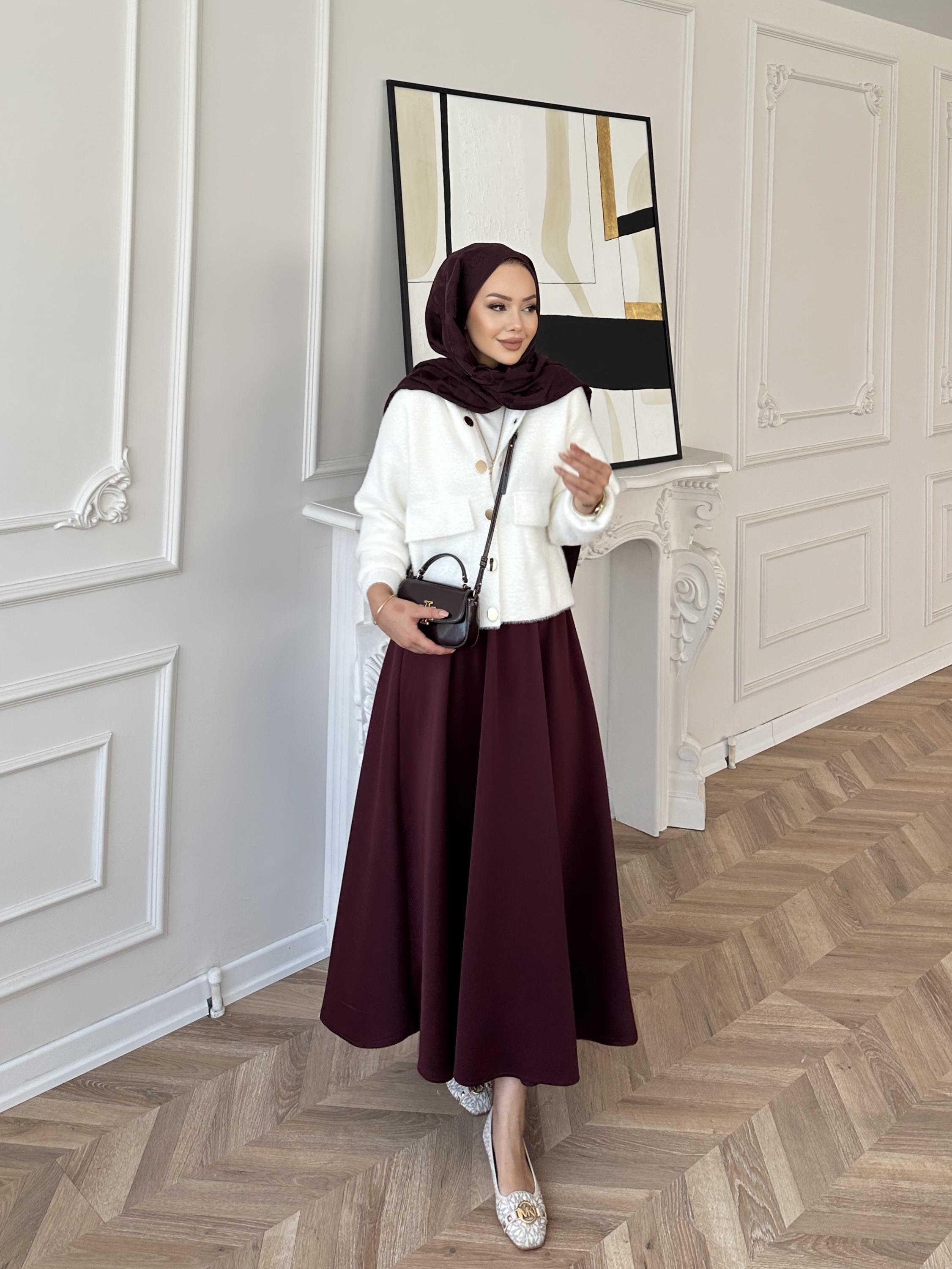 Becca Angora Hırka Ekru