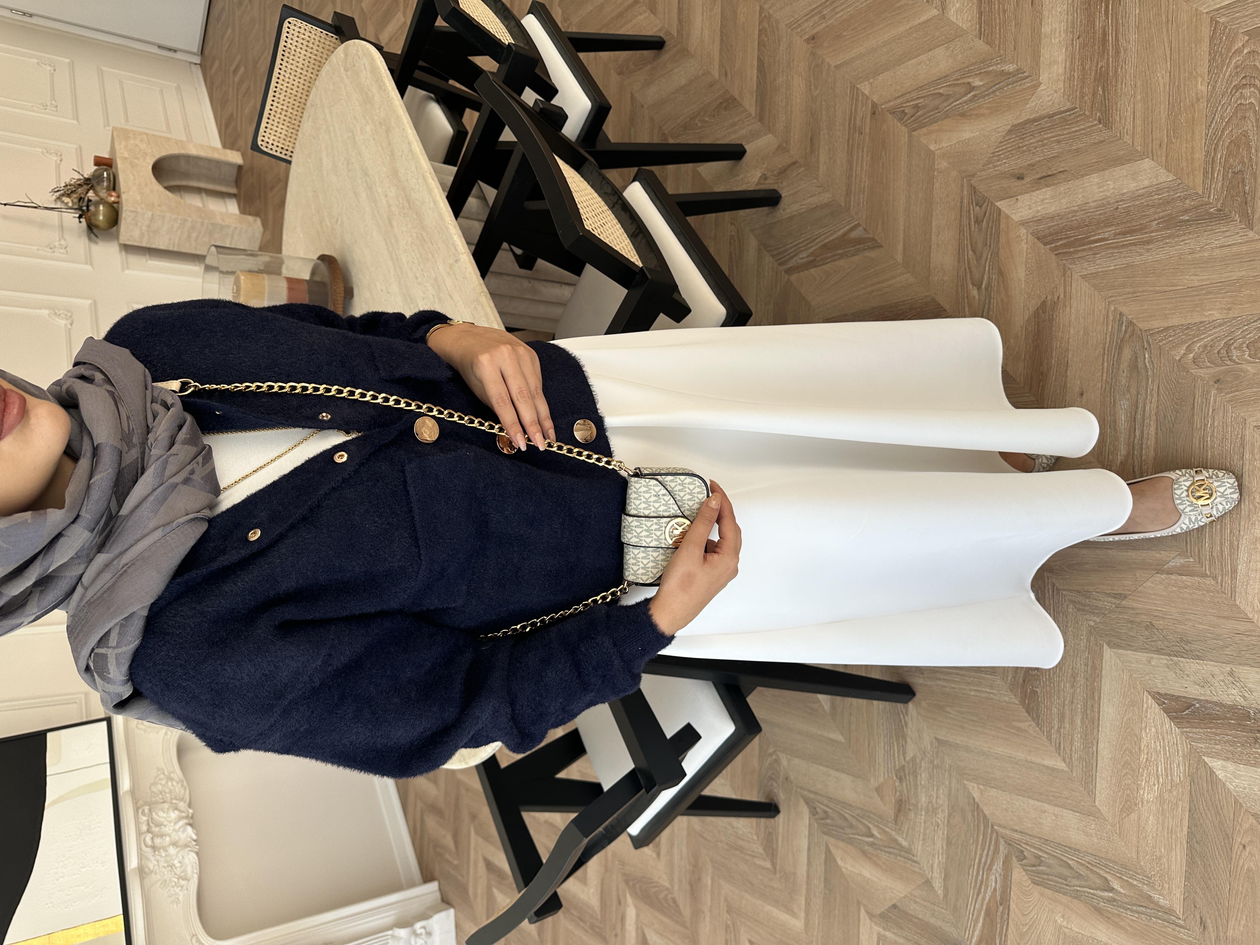 Becca Angora Hırka Lacivert