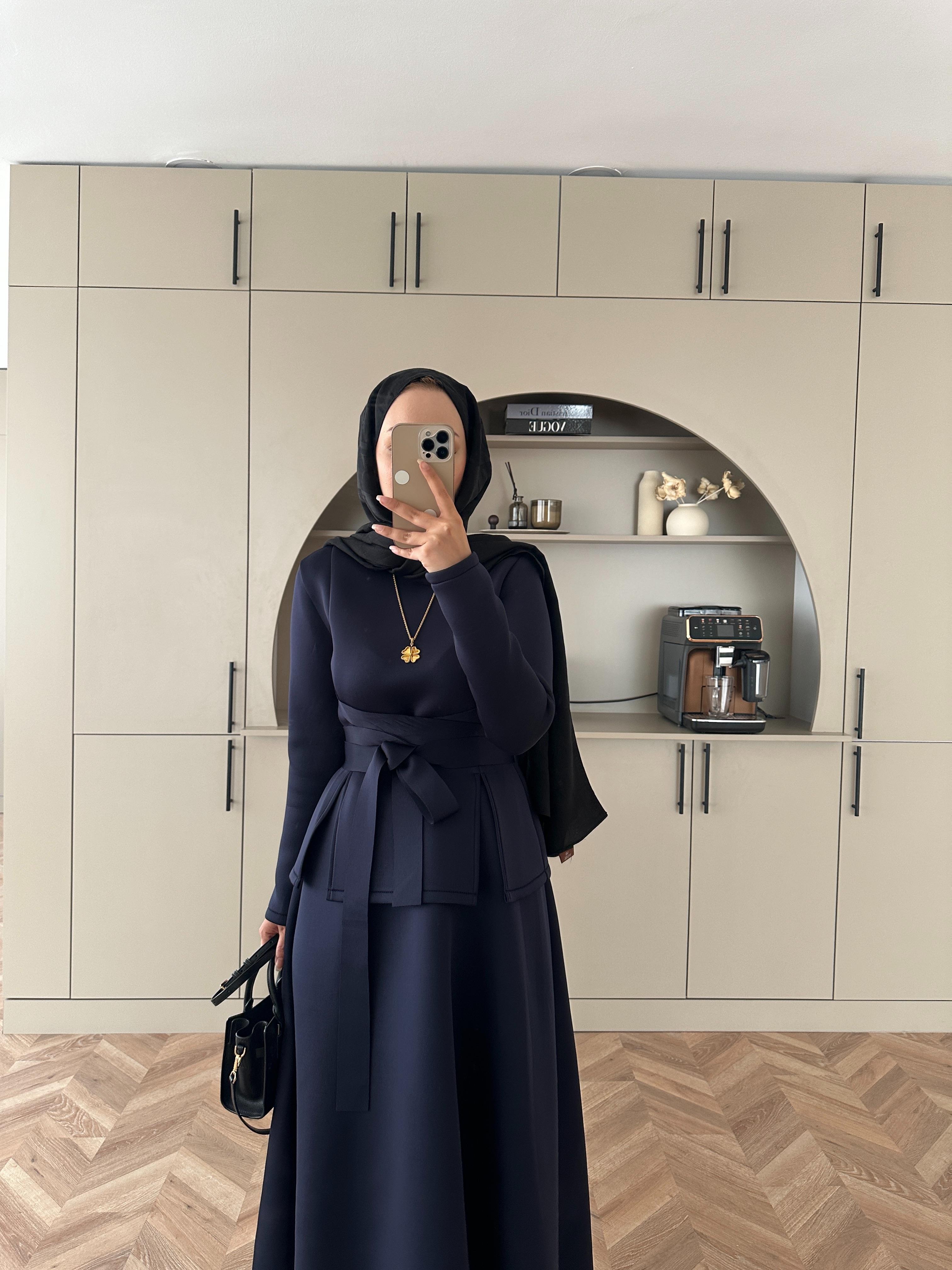 Esla Scuba Etekli Takım Lacivert