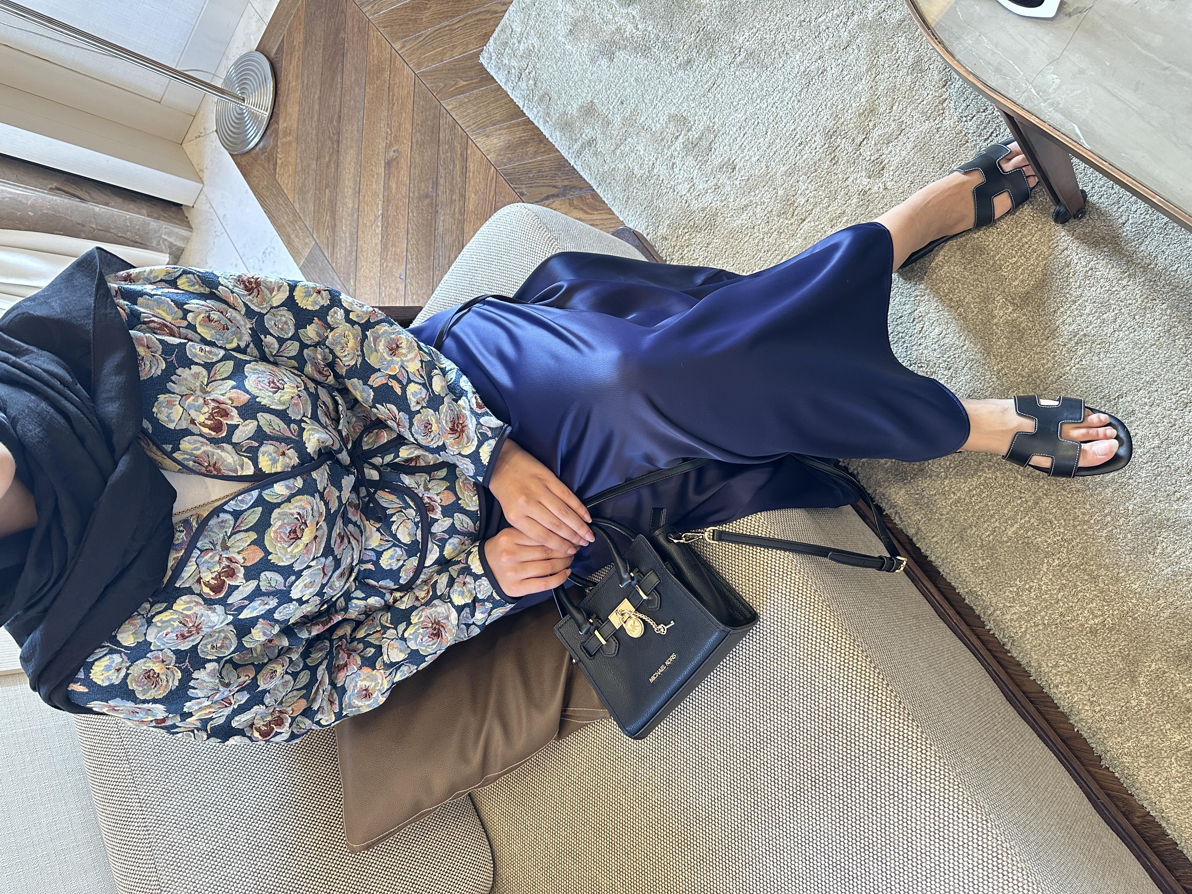 Eva Saten Etek Lacivert