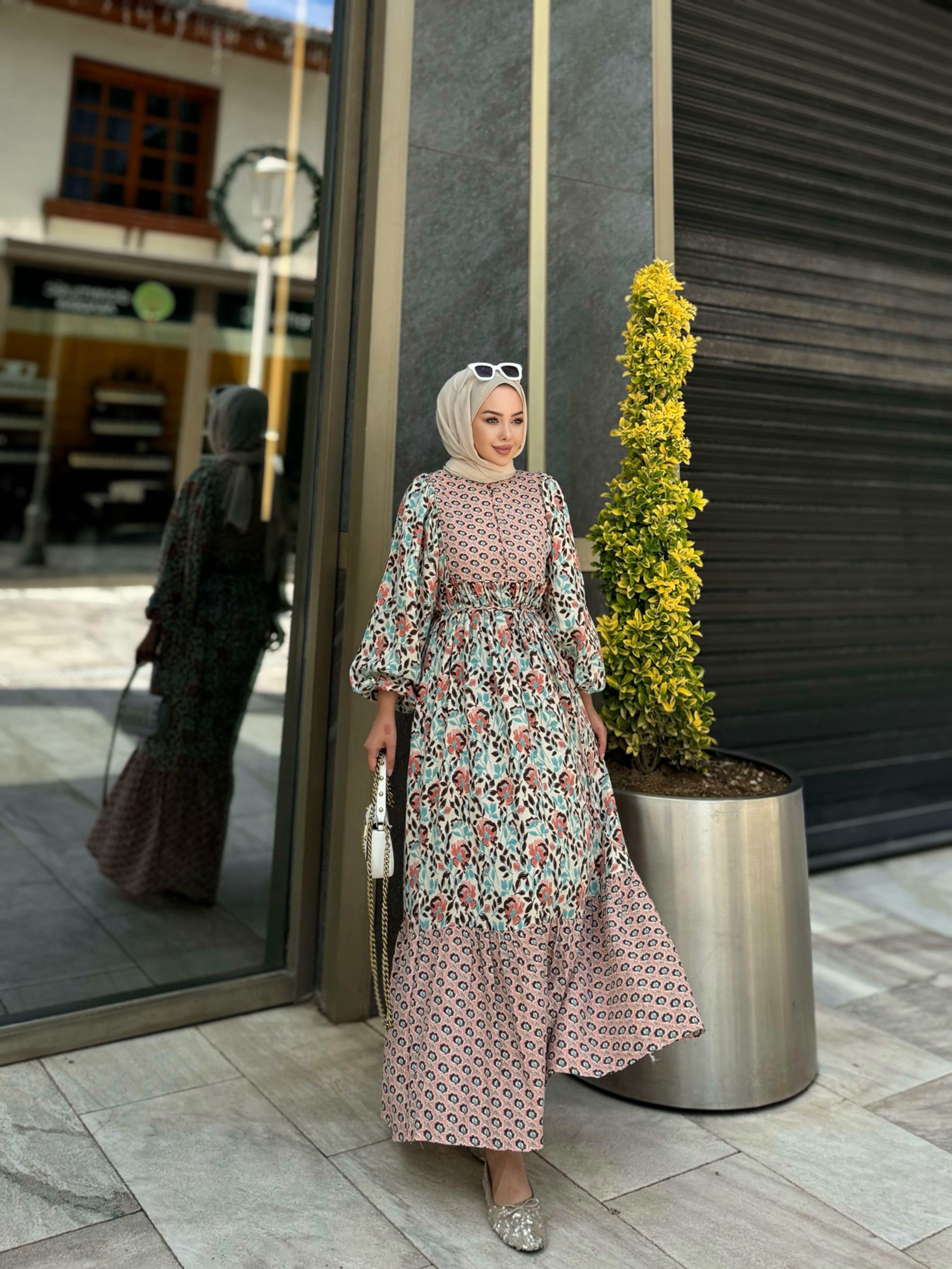 Fulya Muslin Dress Brown