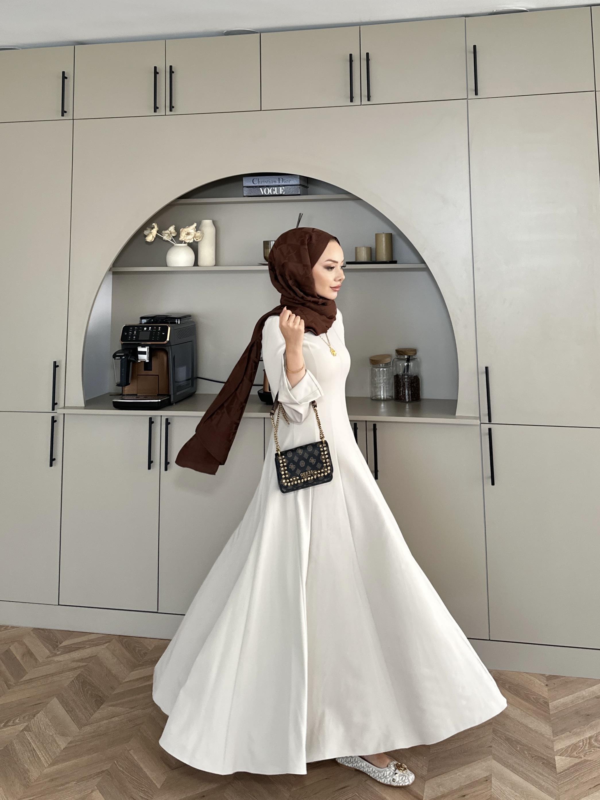 Harel A Kesim Elbise Bej