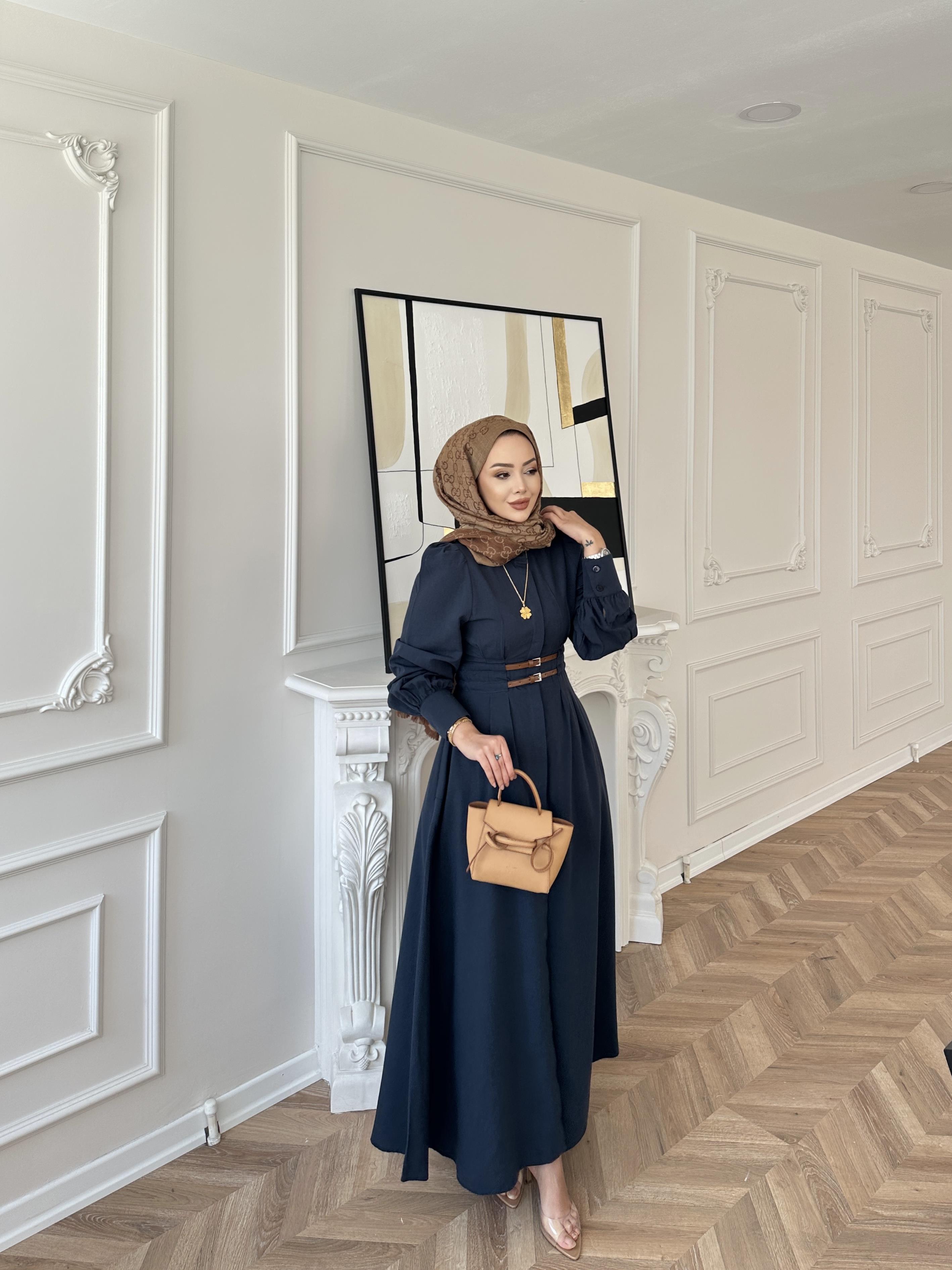 Jewel Elbise Lacivert