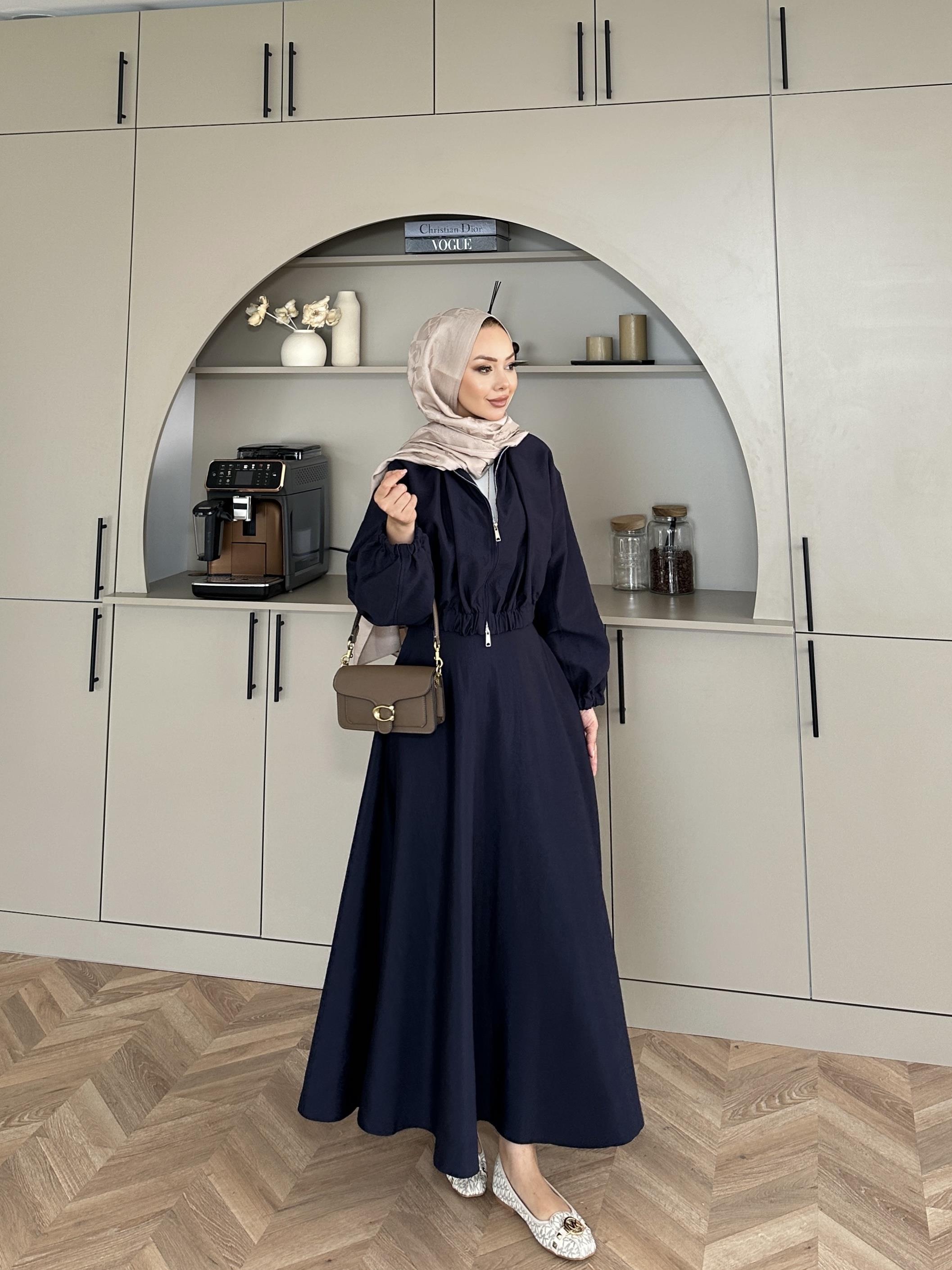 Lizge Etekli Takım Lacivert