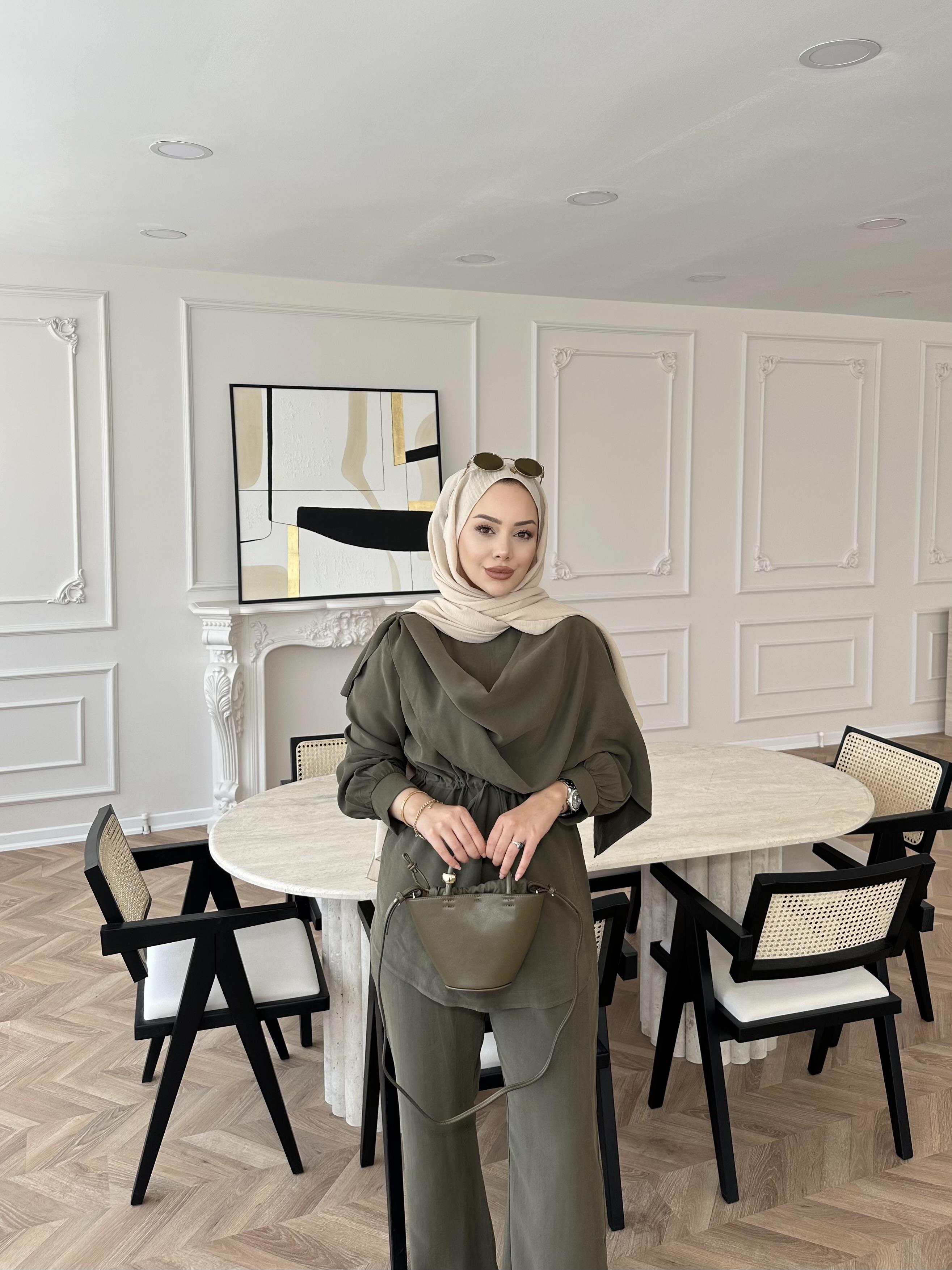 Keten Etekli Takım Siyah