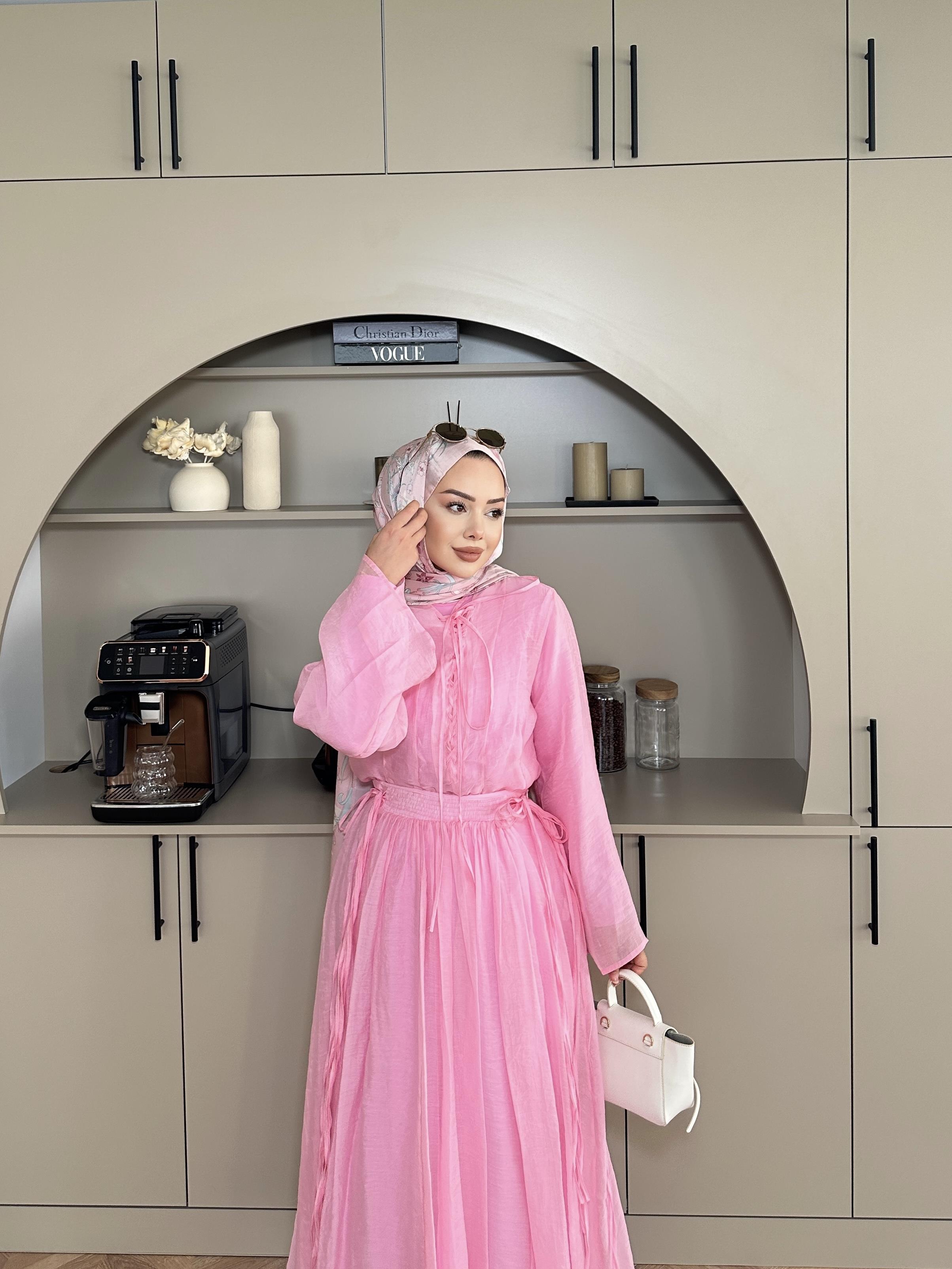 Morgan Etekli Takım Pembe