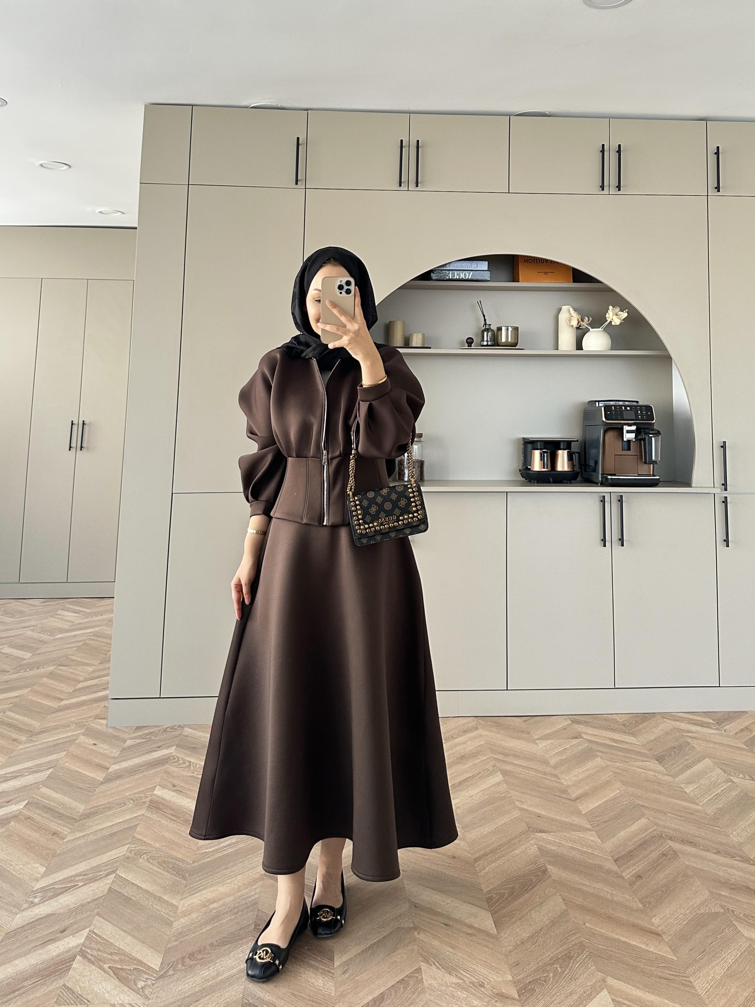 Sabel Scuba Etekli Takım Acı Kahve