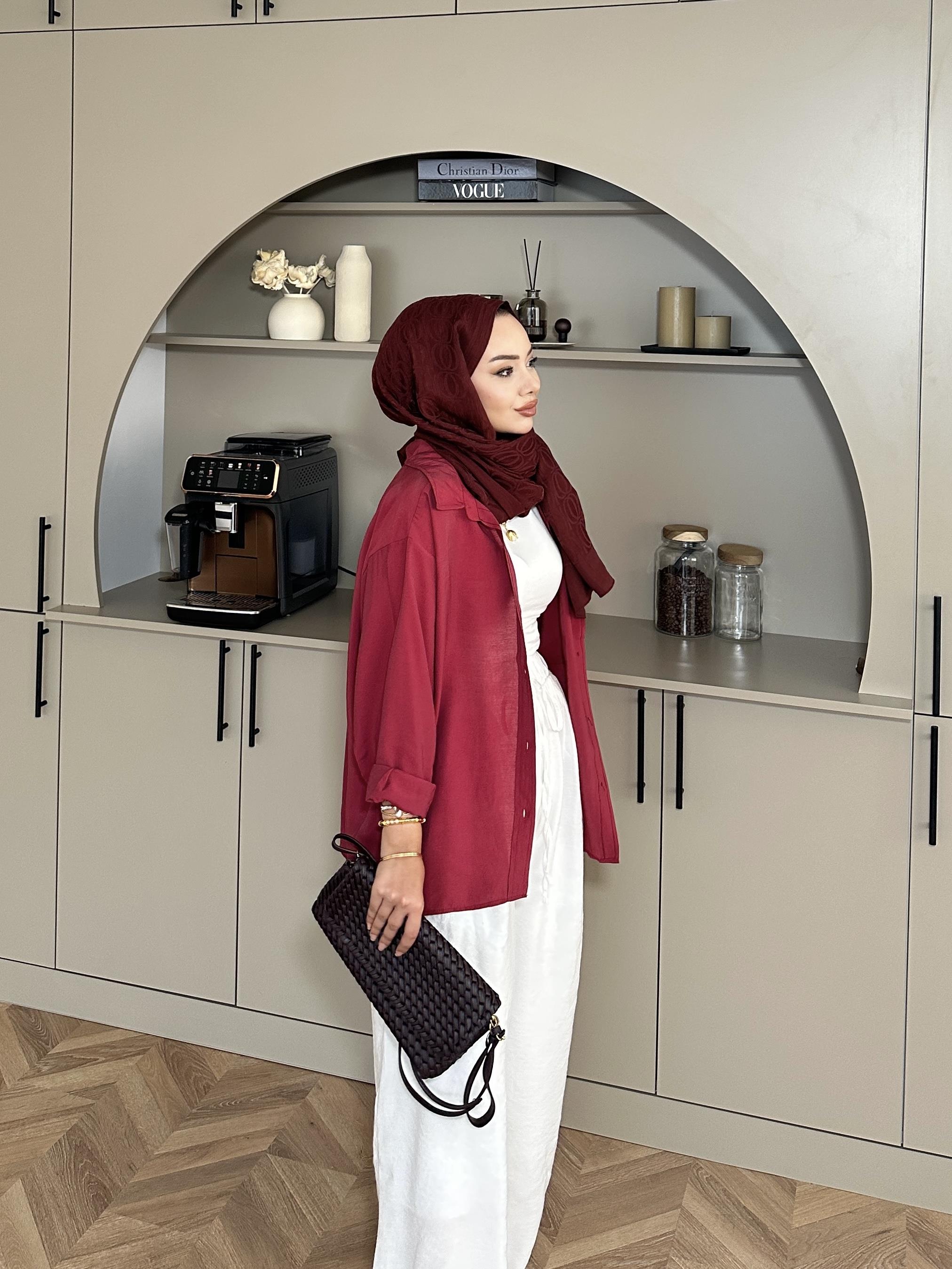 Soof Gömlek Mürdüm