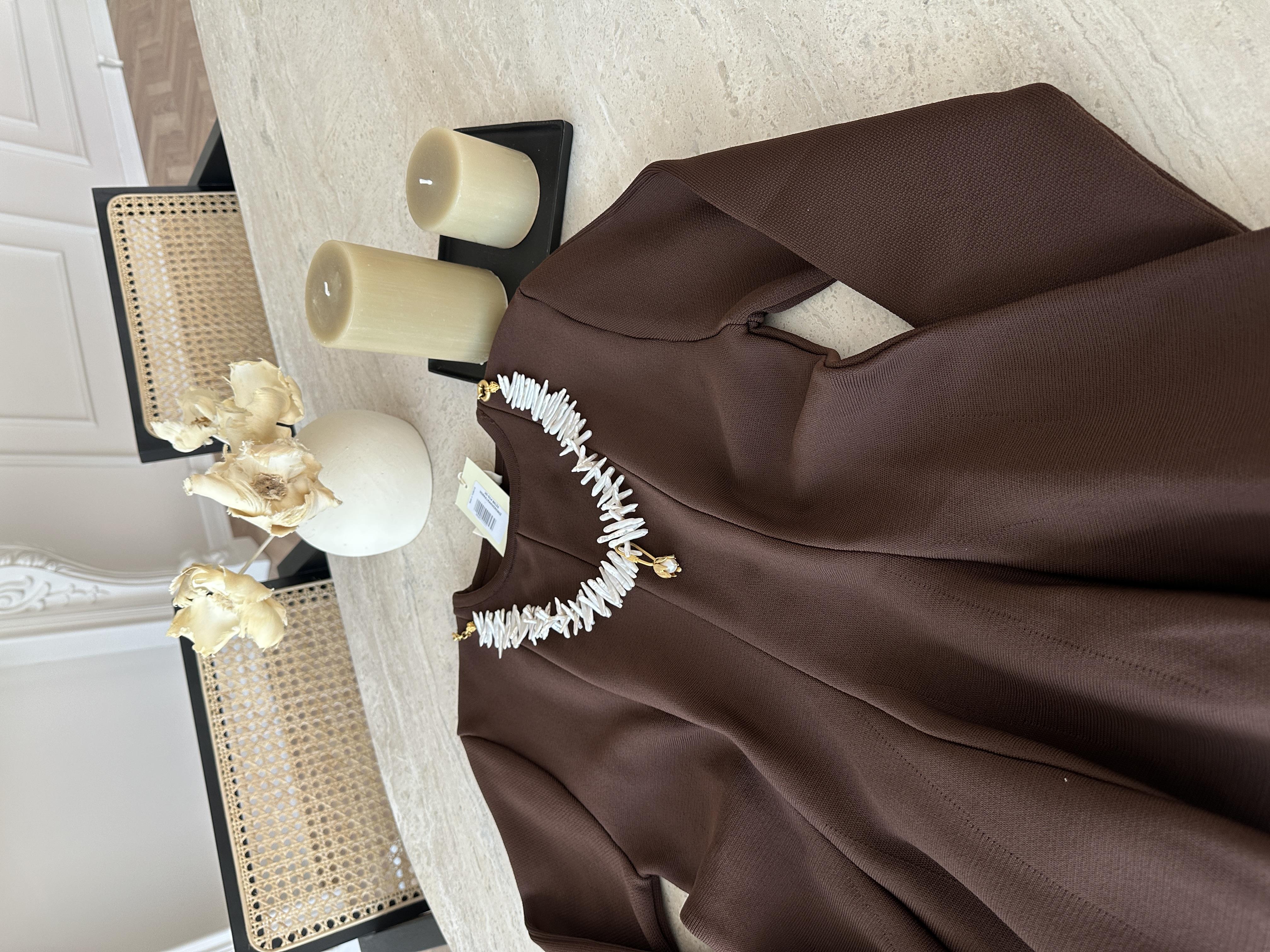 Tate Çelik Örme Kazak Kahve