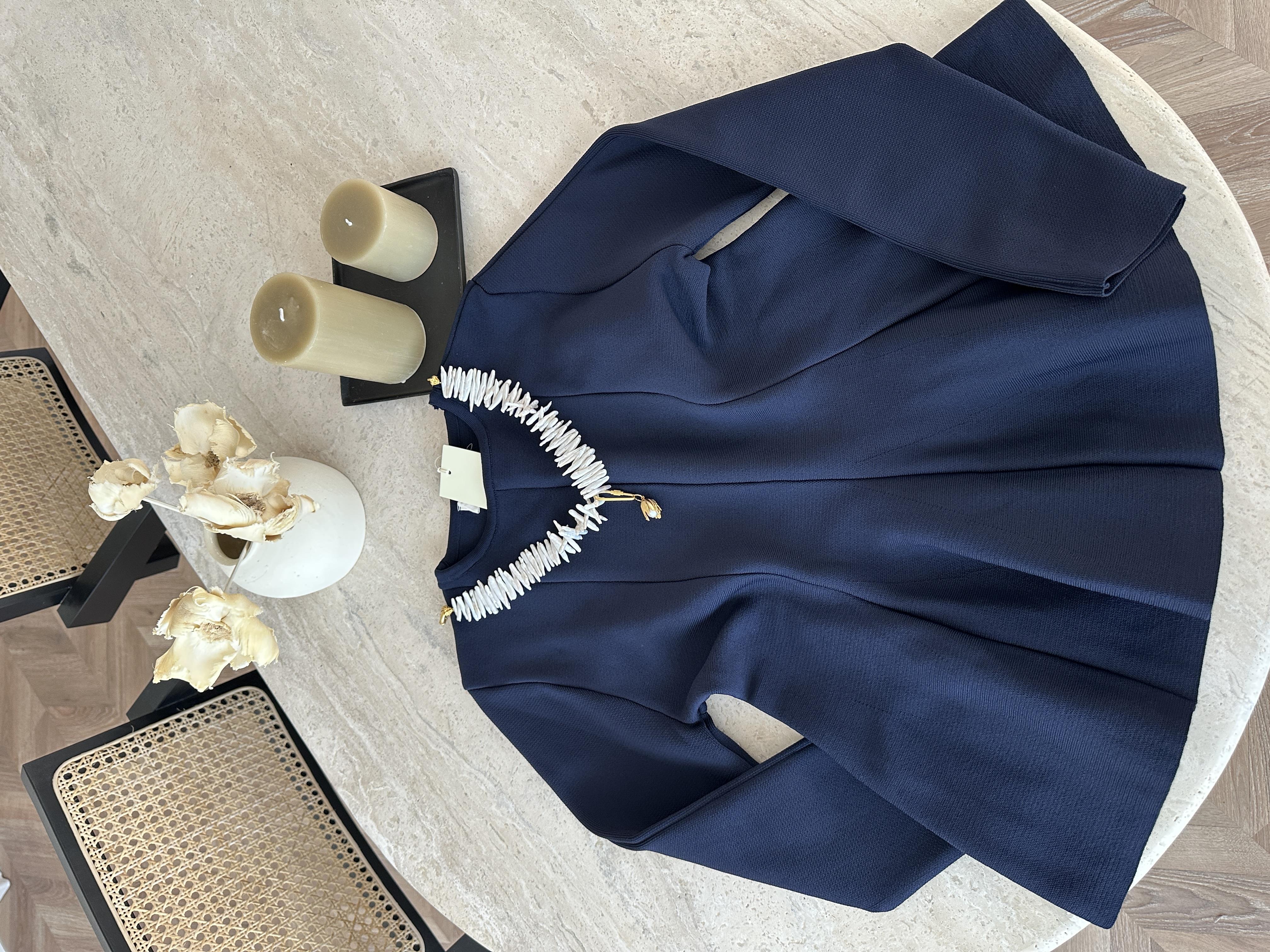 Tate Çelik Örme Kazak Lacivert