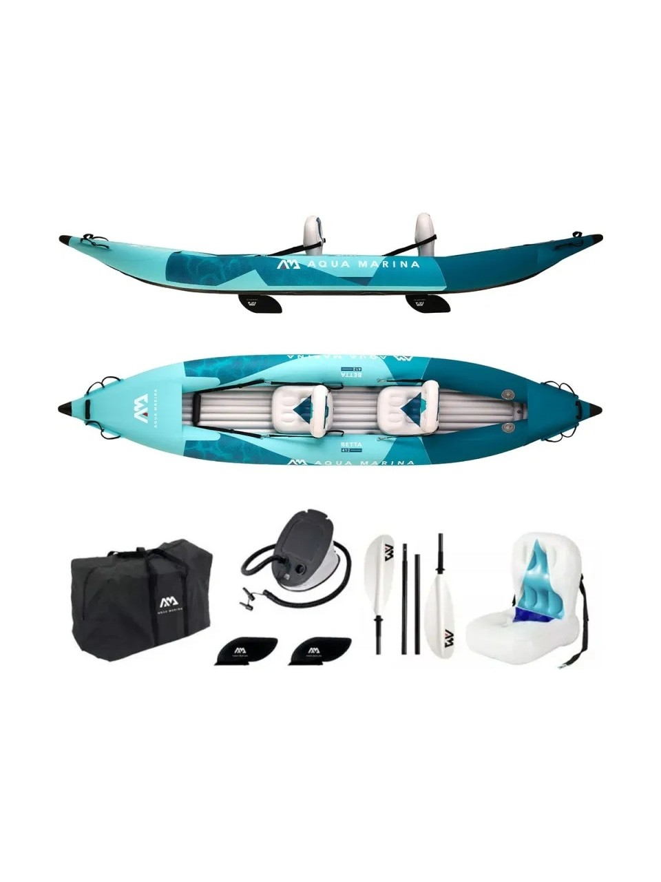 Aqua Marina Betta-412 Şişme Kano Çift Kişilik