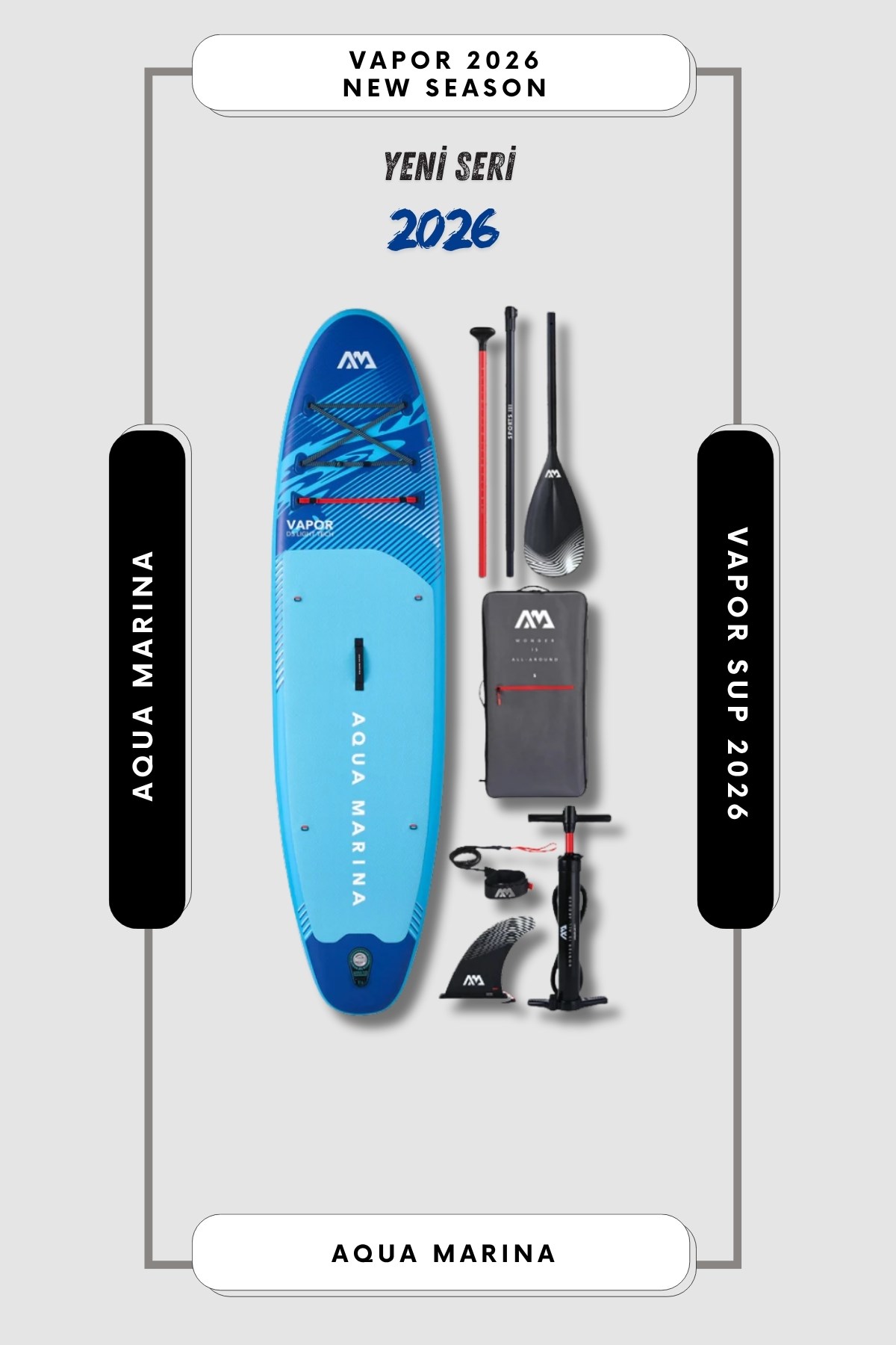 Aqua Marina Vapor Şişme Isup Stand-Up Paddle Board 315CM