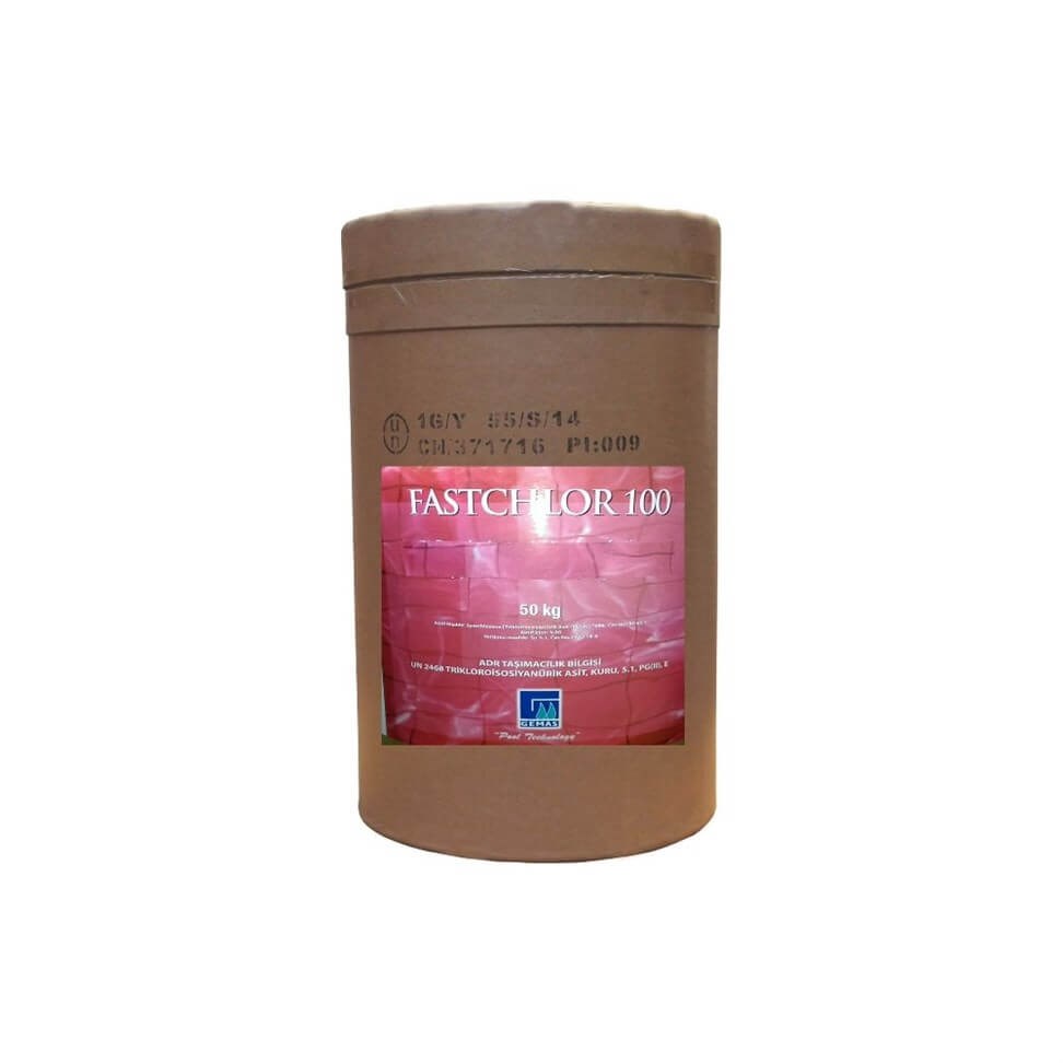 Fastchlor 100 % 90 Aktif Klor İçeriği 50 Kg
