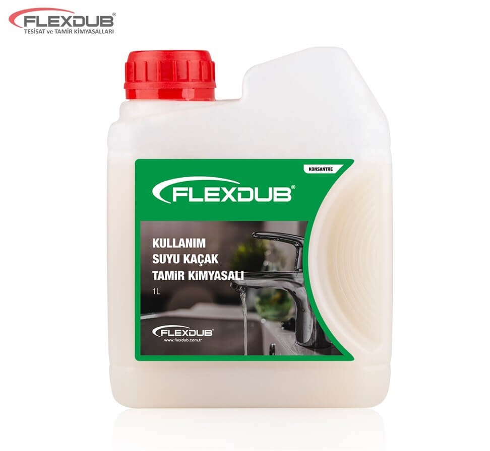Flexdub Kullanım Suyu Kaçak Tamir Kimyasalı 1 Lt 