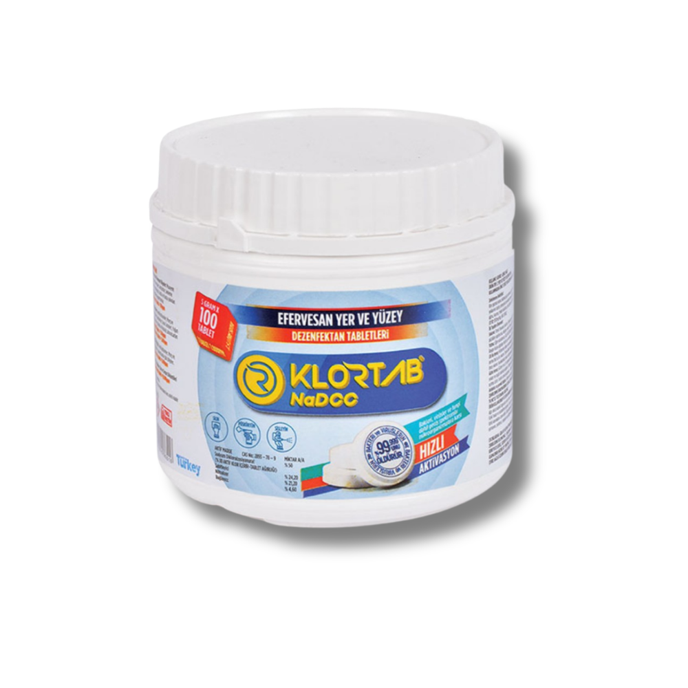 Klortab Nadcc 5 gr x 100 Dezenfektan Tablet