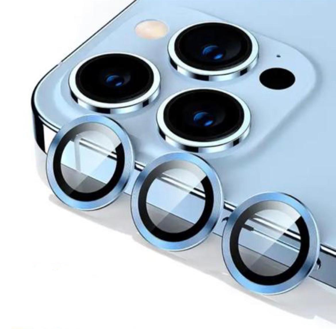 Iphone Uyumlu Kamera Lens Koruyucu Sierra Blue