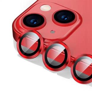 Iphone Uyumlu Kamera Lens Koruyucu Kırmızı