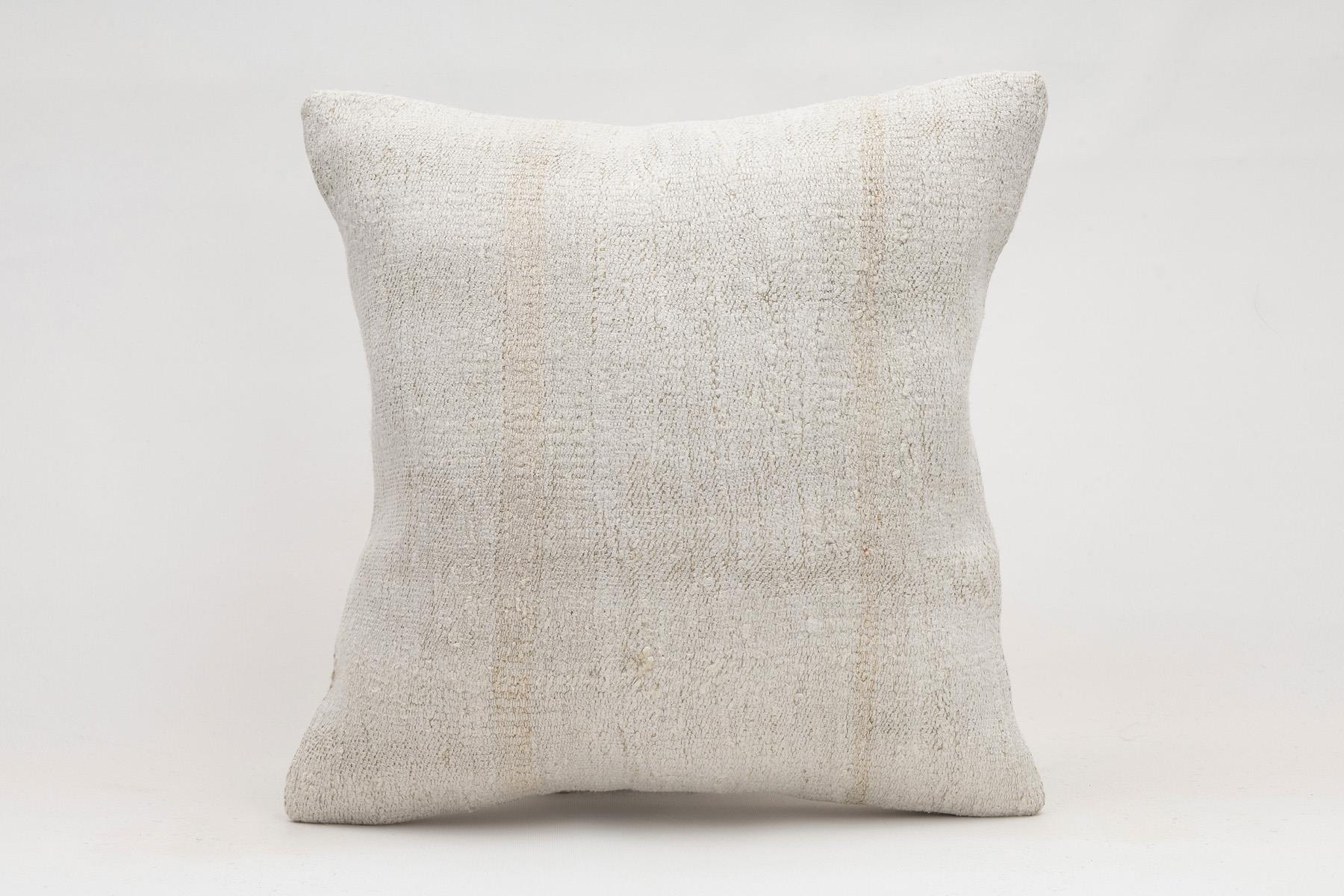 16x16 inches (40x40 cm) Kilim Pillow | KILIM WHOLESALE - Vintage Handmade Pillows - Vintage Handmade Kilim Rugs - It is 100% wool. Artistic and historical rugs. Old handwoven rugs. - Online hand woven rugs and kilim cushions sales. Shipping to a