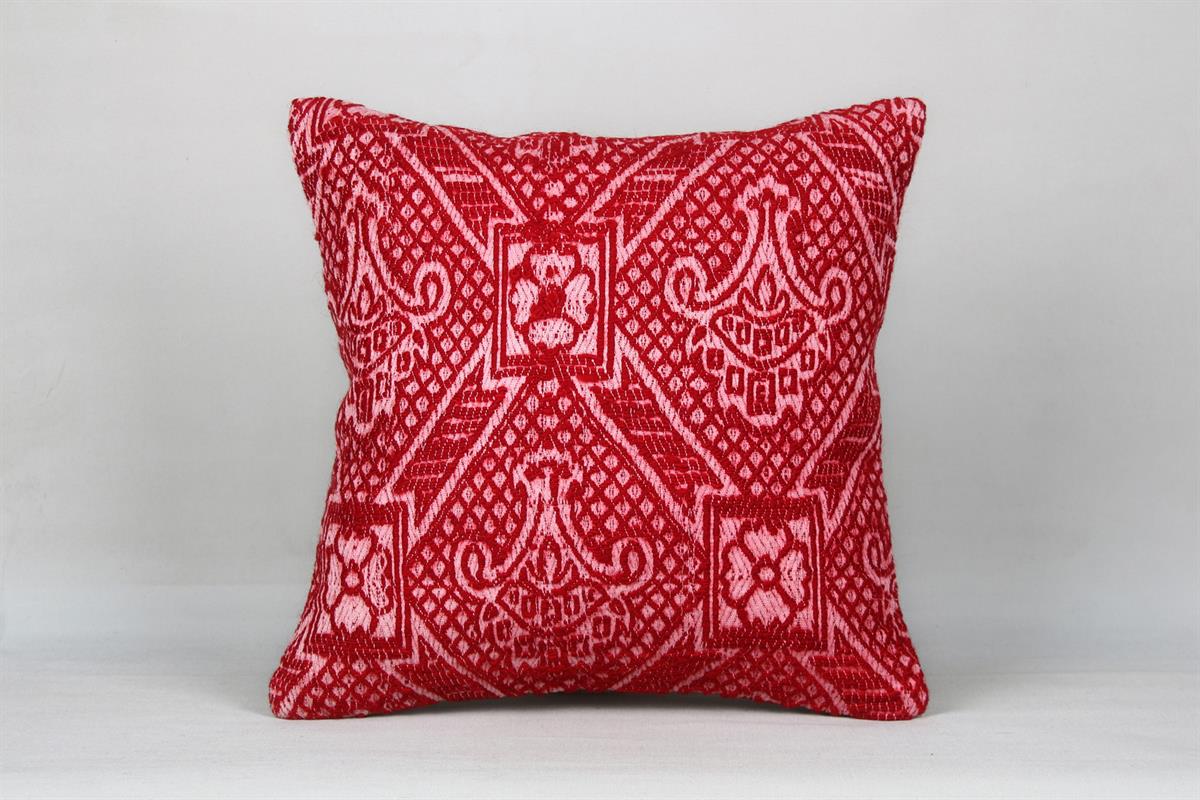 16''16'' (40x40 cm) Kilim Pillows - Vintage Handmade Kilim Pillows - Vintage Handmade Kilim Rugs - It is 100% wool. Artistic and historical rugs. Old handwoven rugs.