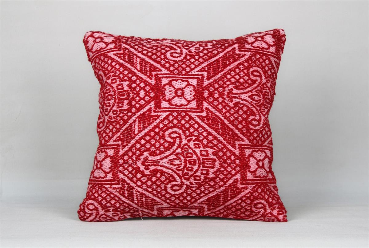 16''16'' (40x40 cm) Kilim Pillows - Vintage Handmade Kilim Pillows - Vintage Handmade Kilim Rugs - It is 100% wool. Artistic and historical rugs. Old handwoven rugs.