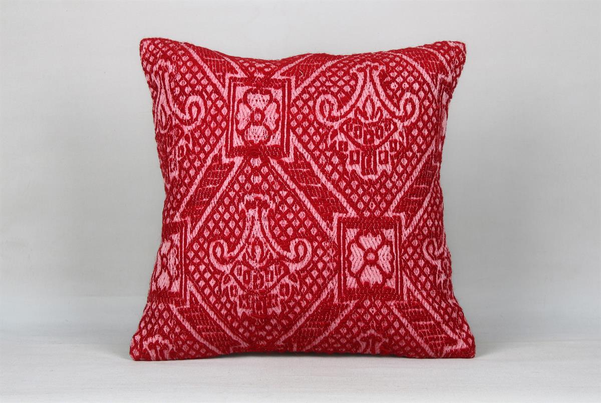 16''16'' (40x40 cm) Kilim Pillows - Vintage Handmade Kilim Pillows - Vintage Handmade Kilim Rugs - It is 100% wool. Artistic and historical rugs. Old handwoven rugs.