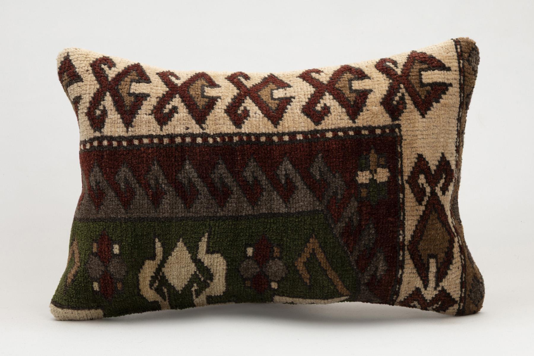 16x24 inches (40x60 cm) Kilim Pillow | KILIM WHOLESALE - Vintage Handmade Pillows - Vintage Handmade Kilim Rugs - It is 100% wool. Artistic and historical rugs. Old handwoven rugs. - Online hand woven rugs and kilim cushions sales. Shipping to a