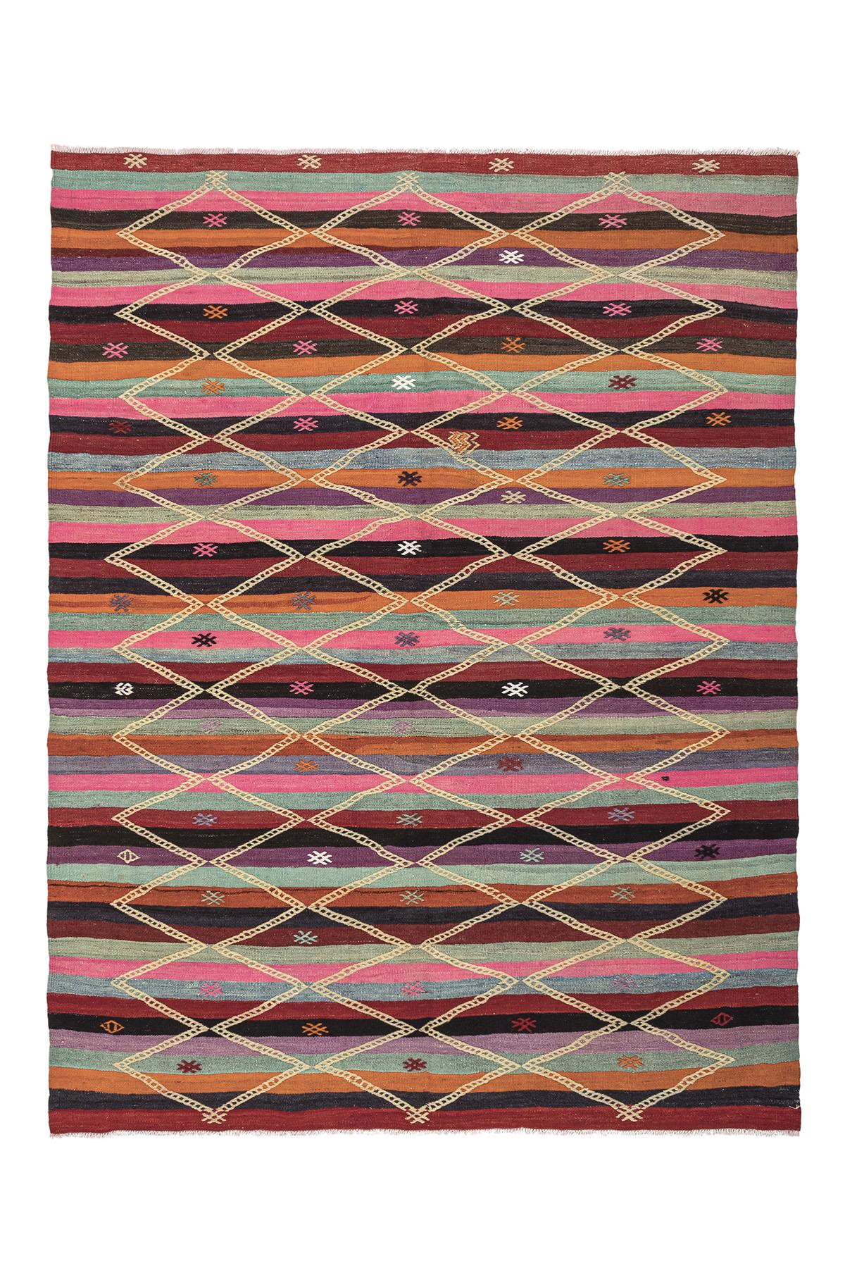 Vintage Handmade Kilim Rugs - Turkey Kilim - It is 100% wool. Artistic and historical rugs. Old handwoven rugs, Vintage kilim rug, Handmade kilim rug, wholesale kilim rugs, Vintage kilim pillows, Handmade cushions, wholesale pillows, 