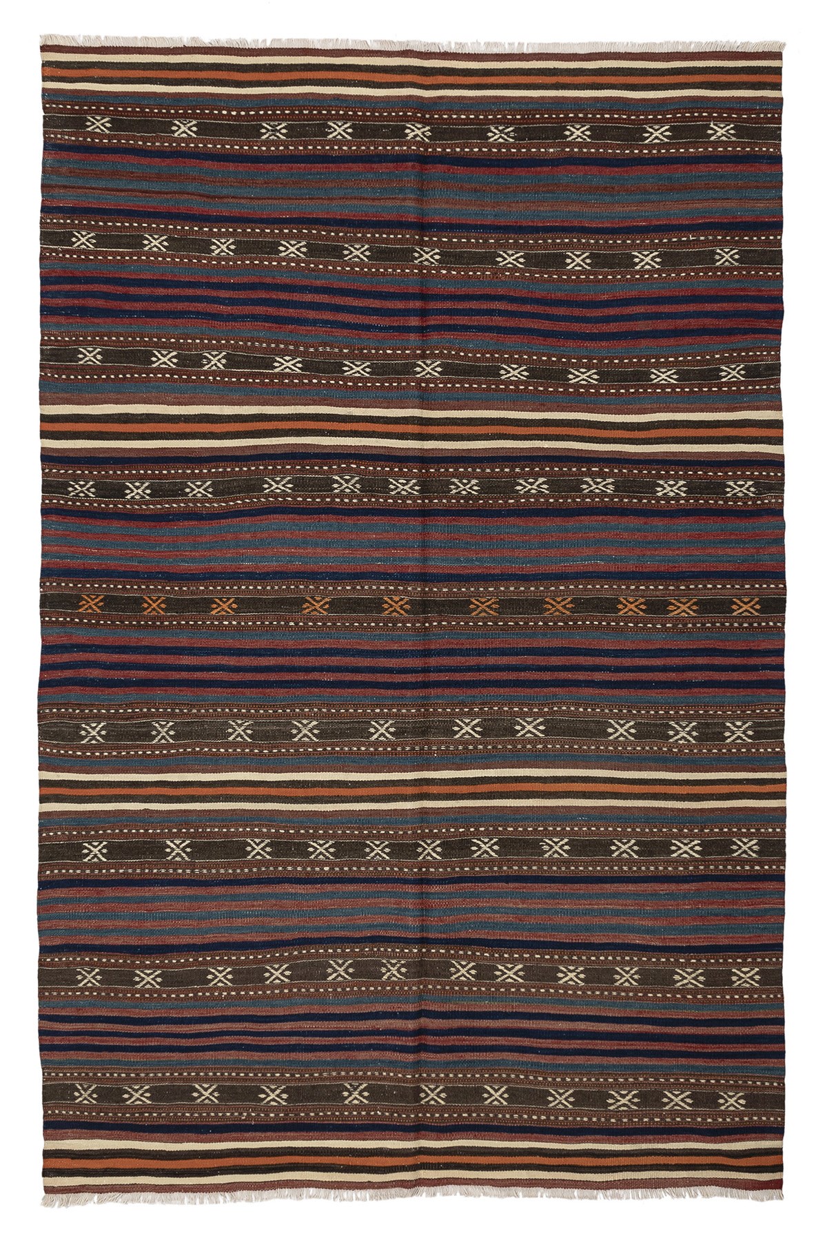 Blıkesir Kilim Rug (4.11 x 6.25 ft)