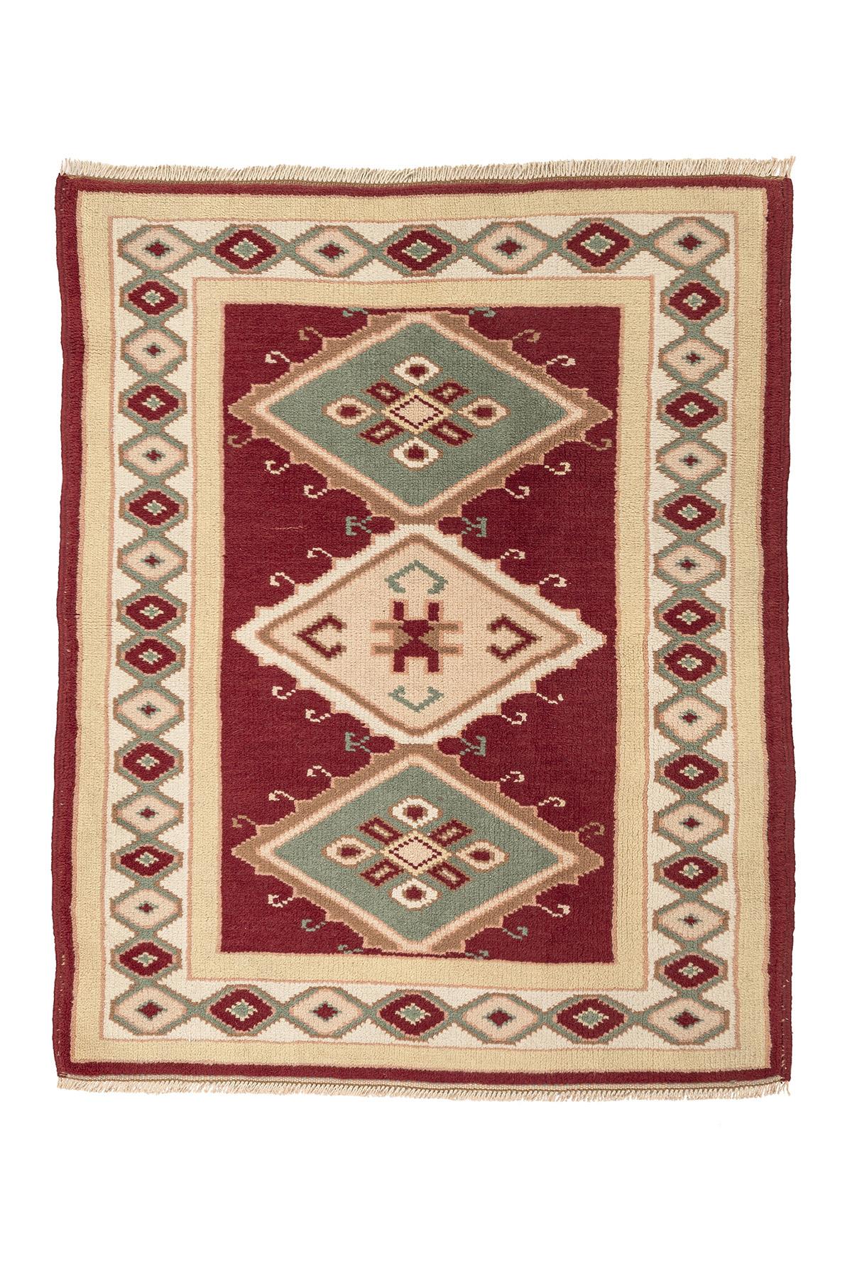 Sivas Kilim Rug (2.5 x 6.6 ft) | KILIM WHOLESALE - Vintage Handmade Pillows - Vintage Handmade Kilim Rugs - It is 100% wool. Artistic and historical rugs. Old handwoven rugs. - Online hand woven rugs and kilim cushions sales. Shipping to all ove
