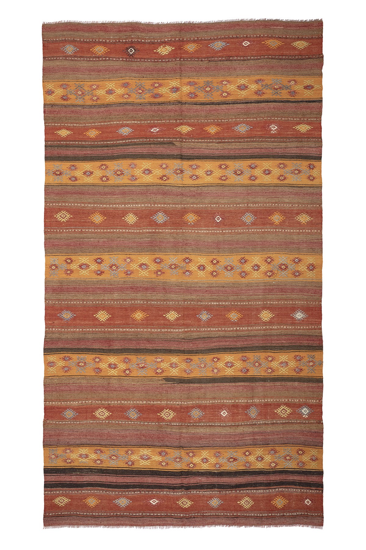 Denizli Kilim Rug (5.92 x 10.86 ft)