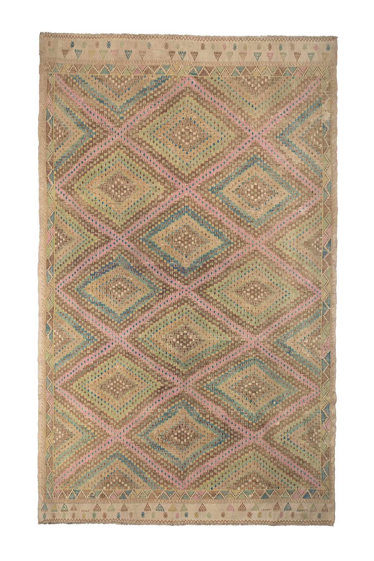Vintage Handmade Kilim Rugs - Turkey Kilim - It is 100% wool. Artistic and historical rugs. Old handwoven rugs, Vintage kilim rug, Handmade kilim rug, wholesale kilim rugs, Vintage kilim pillows, Handmade cushions, wholesale pillows, 