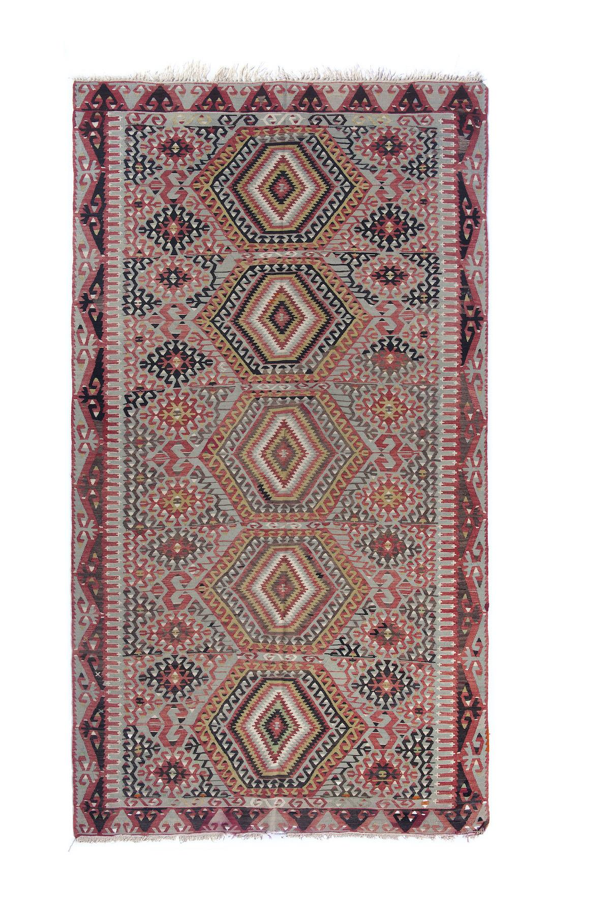 Esme Kilim Rug (5.8 x 10.2 ft)