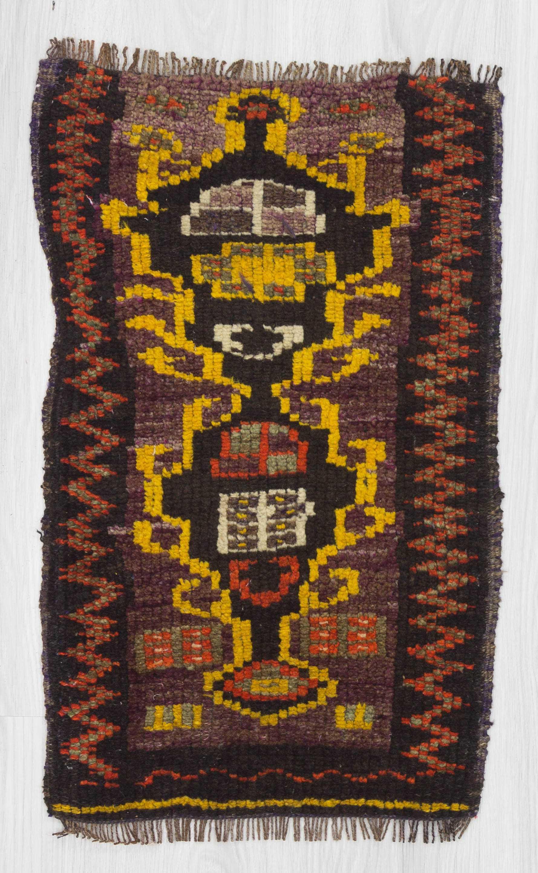 Vintage mini rug