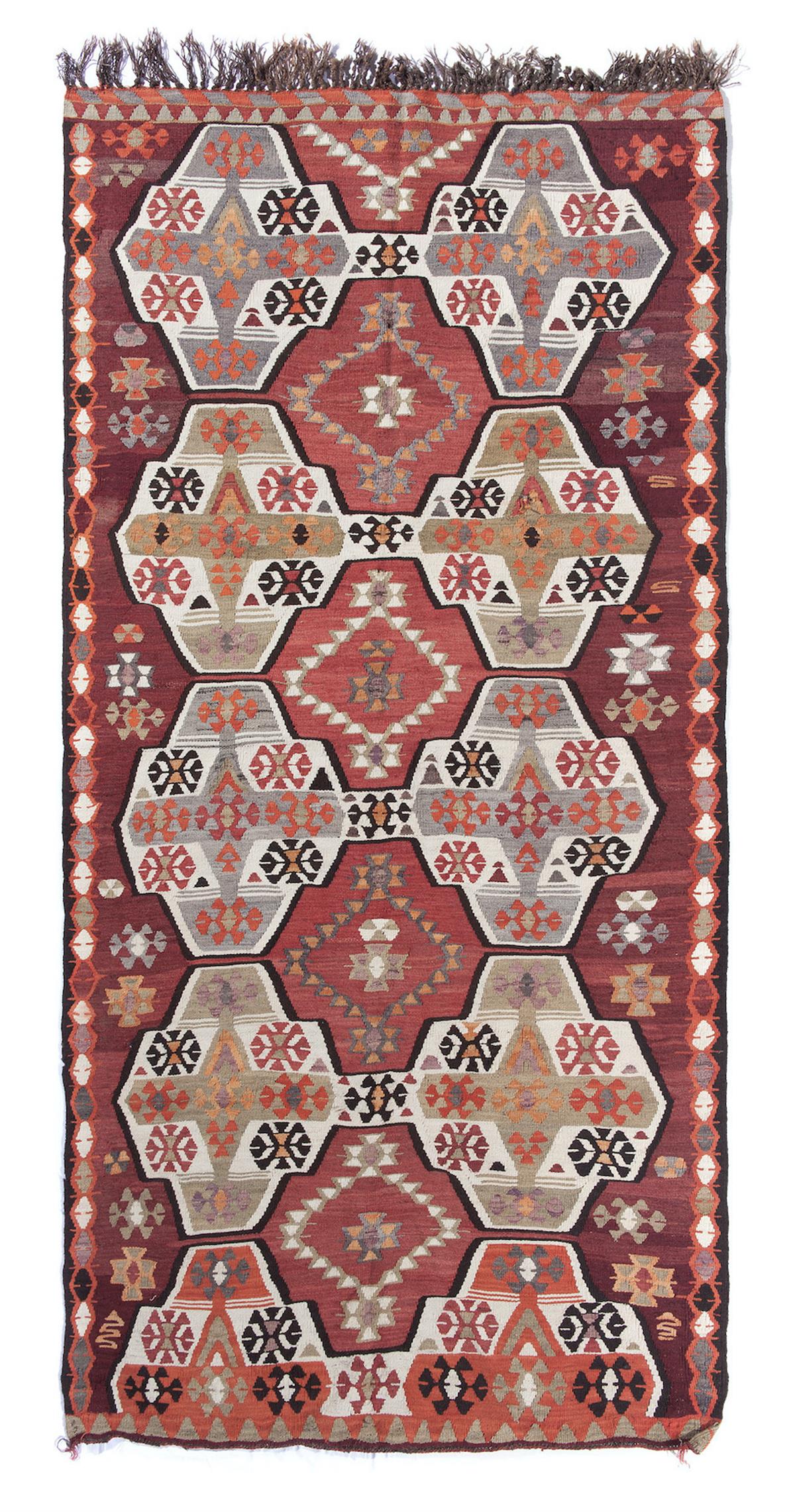 Mut Kilim Rug (5.1 x 9.9 ft)