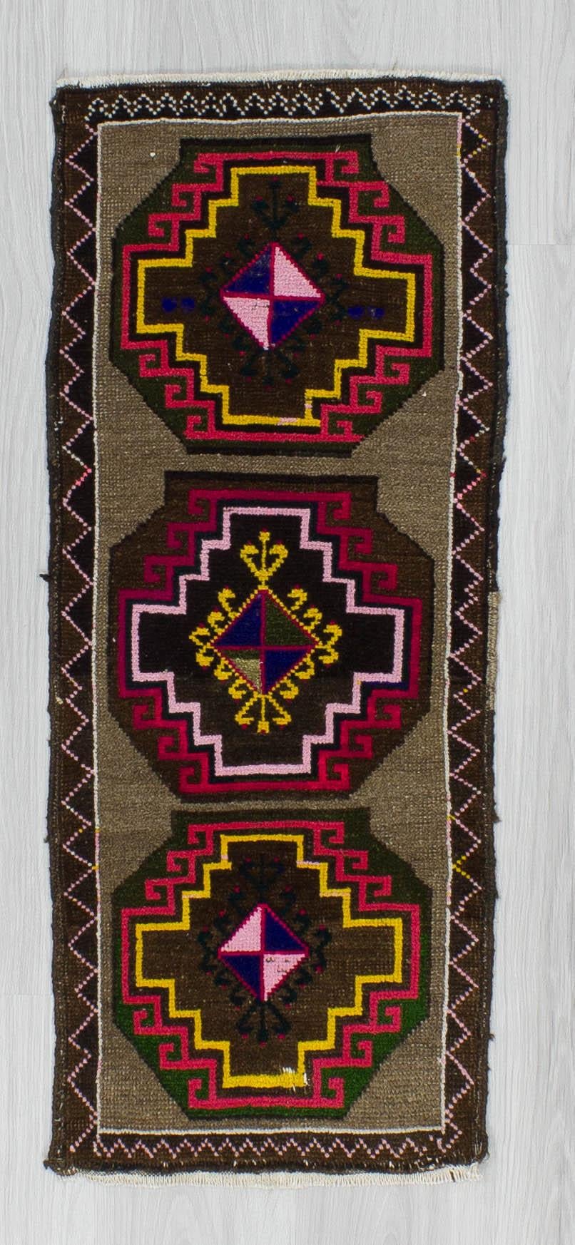 Vintage Decorative Mini Rug