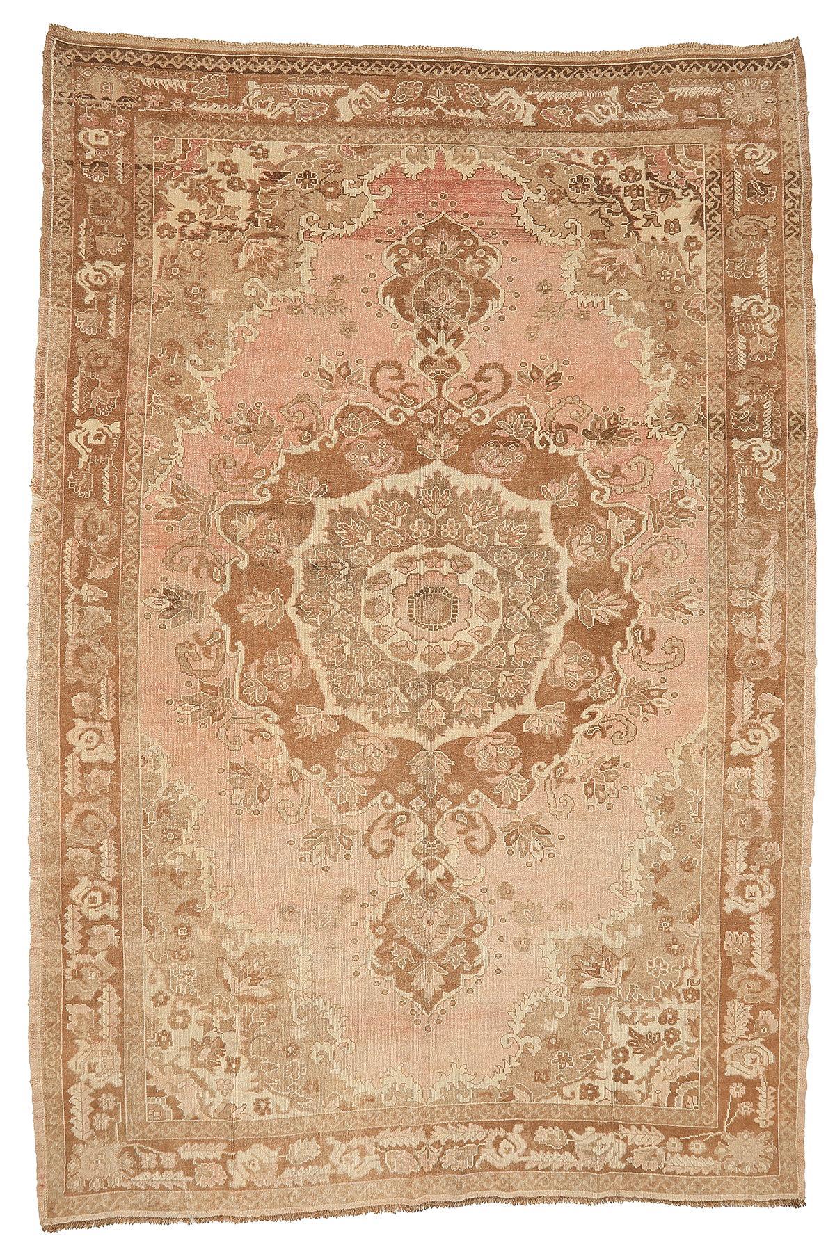 Vintage Large Turkish Kars Wool Rug - 8`1