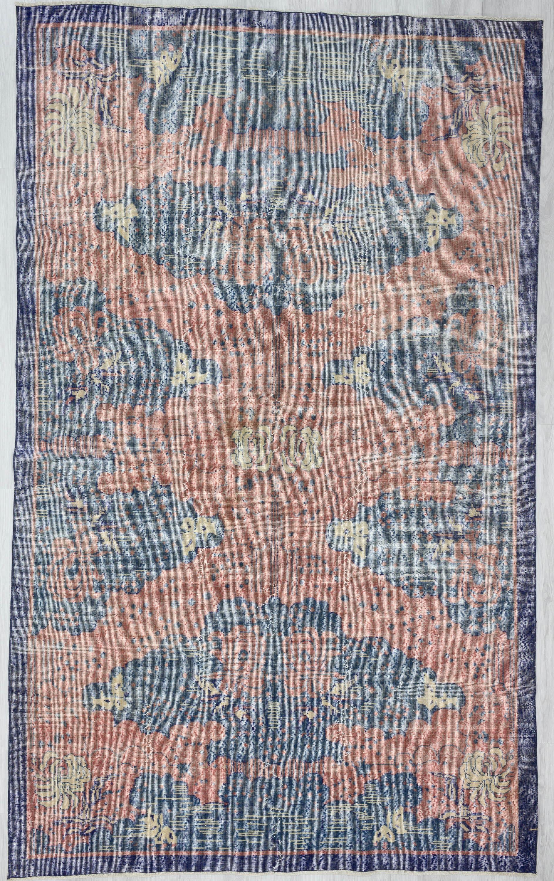 Vintage Oushak Rug