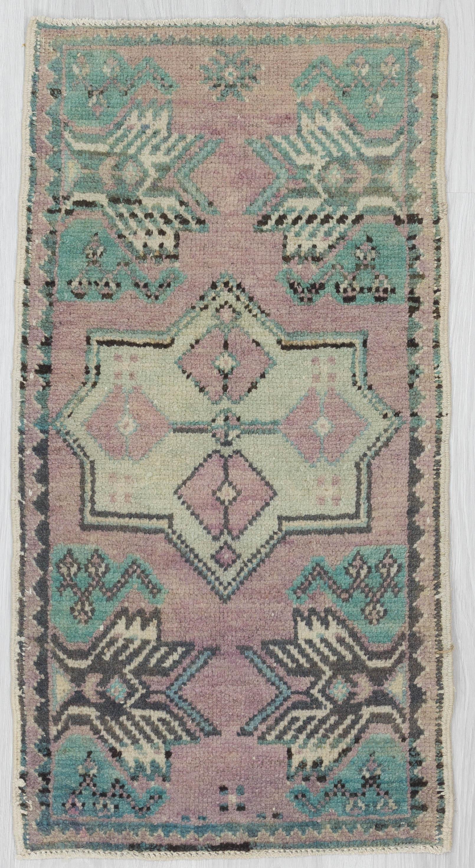 Washed Out Mini Oushak Carpet