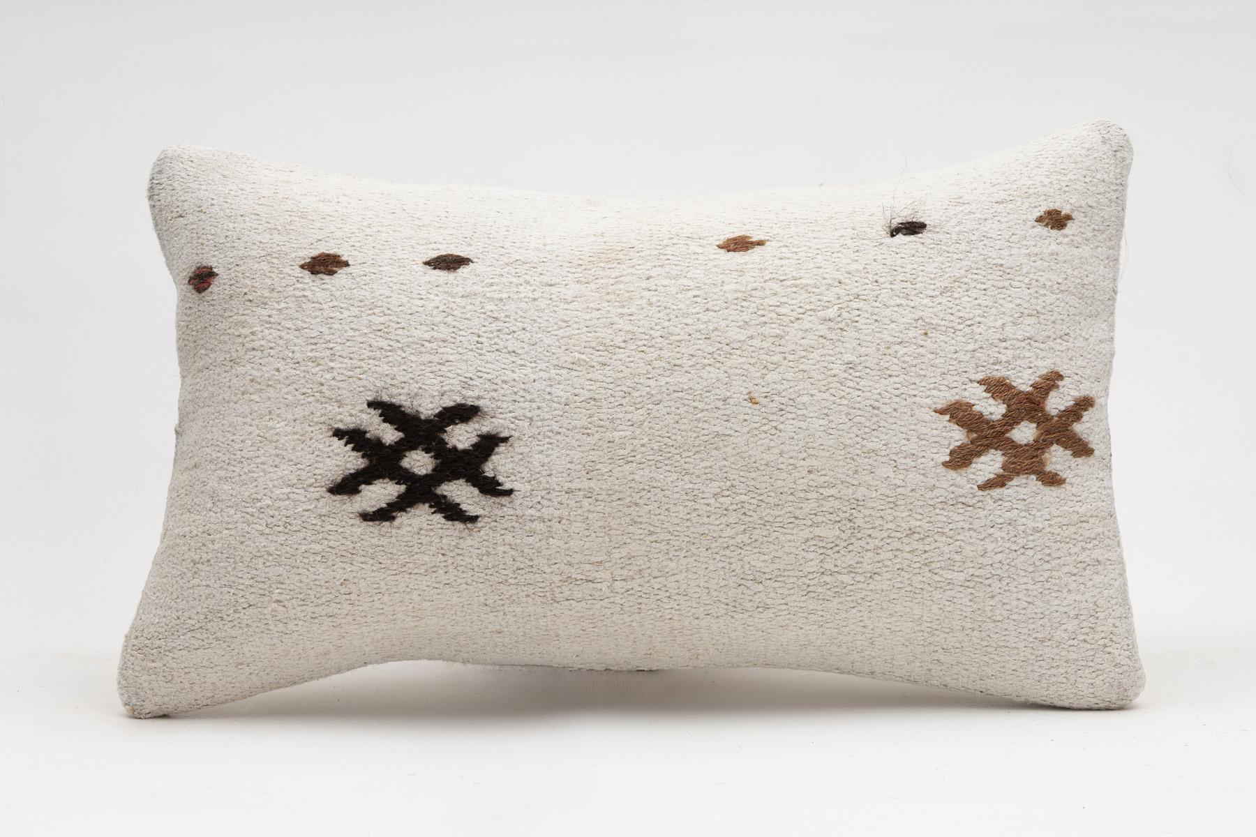 12x20 inches (30x50 cm) Kilim Pillow | KILIM WHOLESALE - Vintage Handmade Pillows - Vintage Handmade Kilim Rugs - It is 100% wool. Artistic and historical rugs. Old handwoven rugs. - Online hand woven rugs and kilim cushions sales. Shipping to a