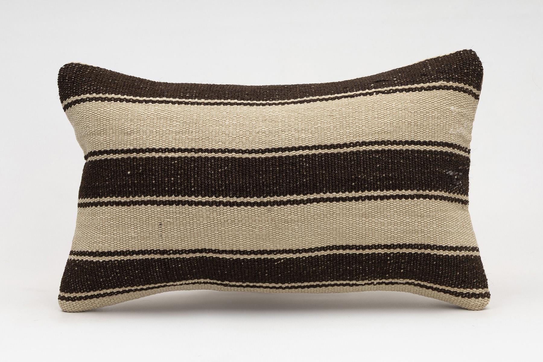 12x20 inches (30x50 cm) Kilim Pillow | KILIM WHOLESALE - Vintage Handmade Pillows - Vintage Handmade Kilim Rugs - It is 100% wool. Artistic and historical rugs. Old handwoven rugs. - Online hand woven rugs and kilim cushions sales. Shipping to a