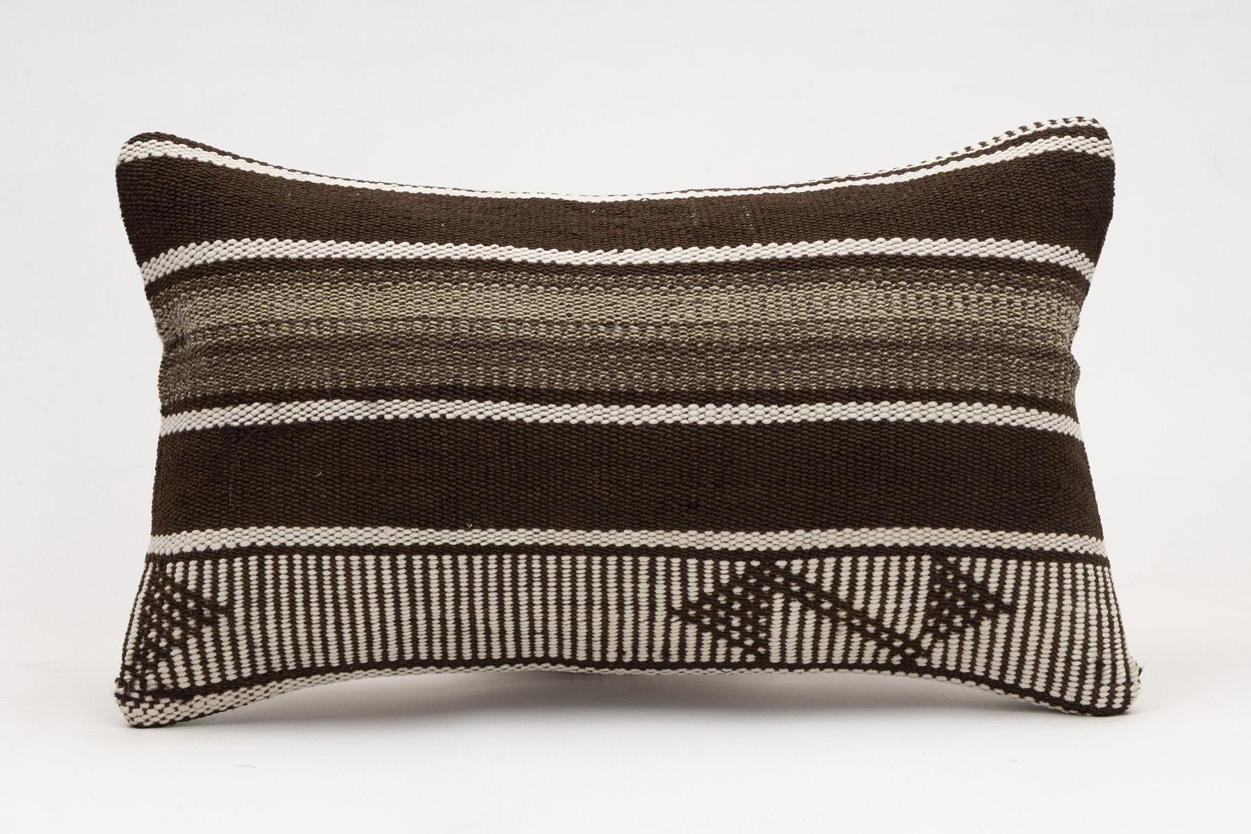 12x20 inches (30x50 cm) Kilim Pillow | KILIM WHOLESALE - Vintage Handmade Pillows - Vintage Handmade Kilim Rugs - It is 100% wool. Artistic and historical rugs. Old handwoven rugs. - Online hand woven rugs and kilim cushions sales. Shipping to a