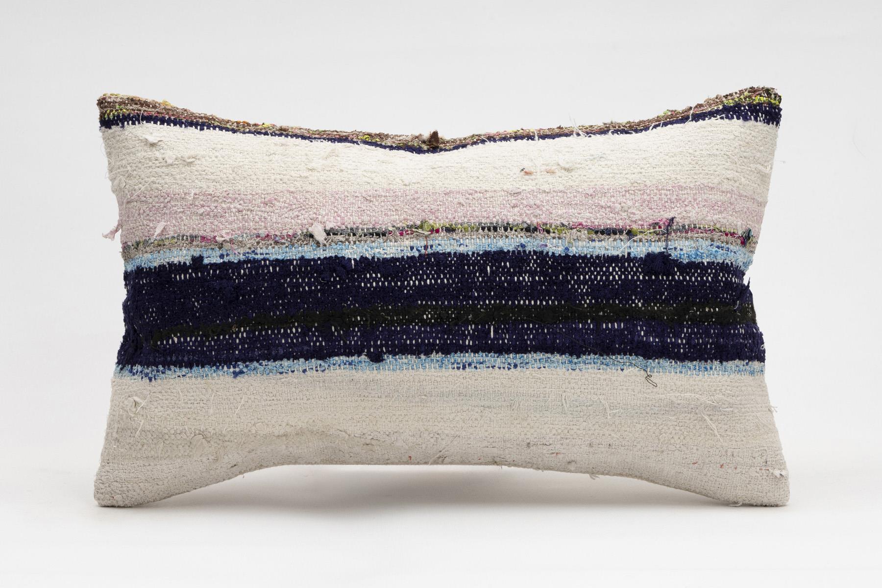 12x20 inches (30x50 cm) Kilim Pillow | KILIM WHOLESALE - Vintage Handmade Pillows - Vintage Handmade Kilim Rugs - It is 100% wool. Artistic and historical rugs. Old handwoven rugs. - Online hand woven rugs and kilim cushions sales. Shipping to a