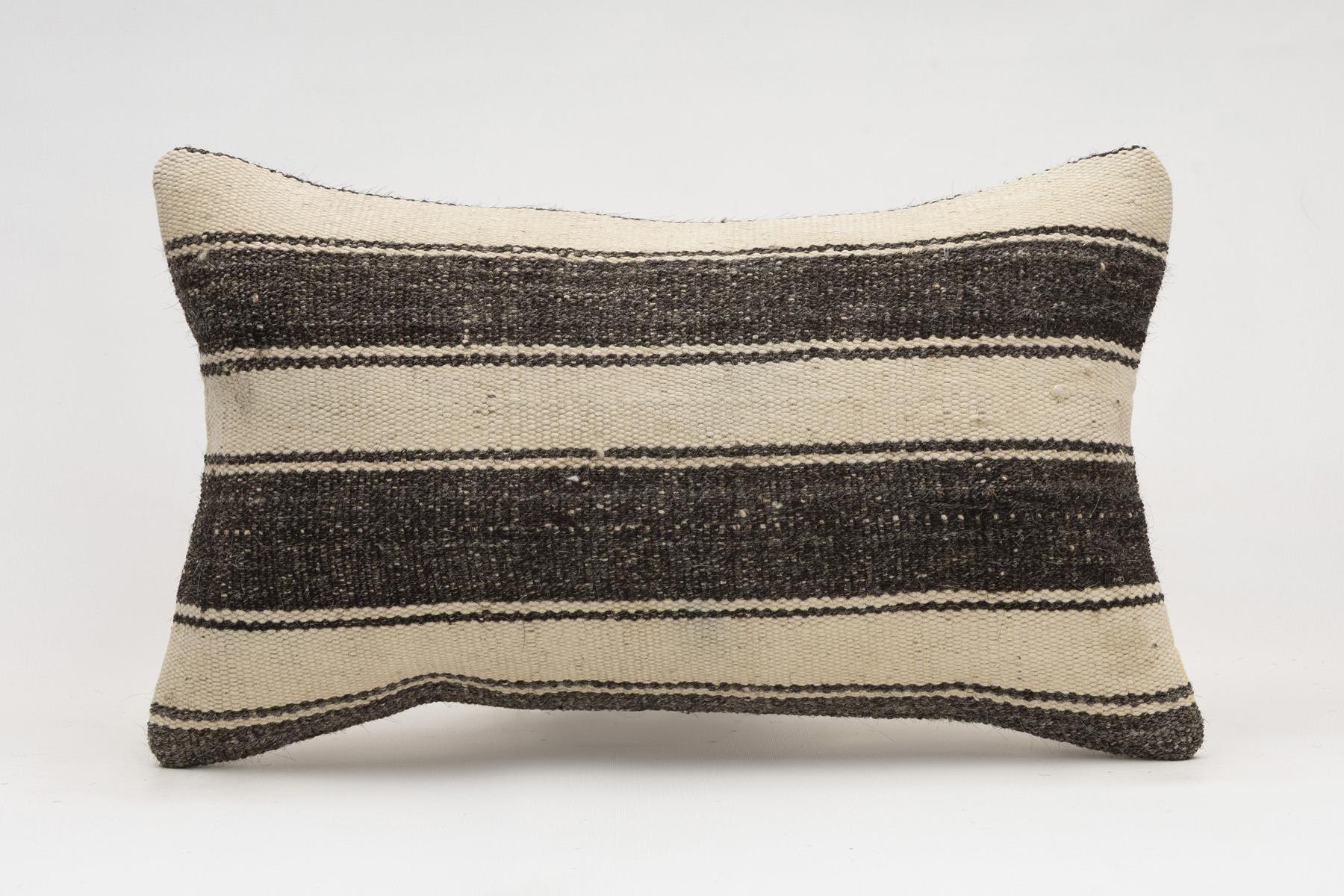12x20 inches (30x50 cm) Kilim Pillow | KILIM WHOLESALE - Vintage Handmade Pillows - Vintage Handmade Kilim Rugs - It is 100% wool. Artistic and historical rugs. Old handwoven rugs. - Online hand woven rugs and kilim cushions sales. Shipping to a