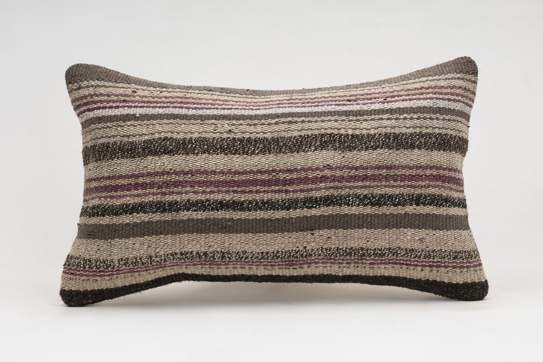 12x20 inches (30x50 cm) Kilim Pillow | KILIM WHOLESALE - Vintage Handmade Pillows - Vintage Handmade Kilim Rugs - It is 100% wool. Artistic and historical rugs. Old handwoven rugs. - Online hand woven rugs and kilim cushions sales. Shipping to a