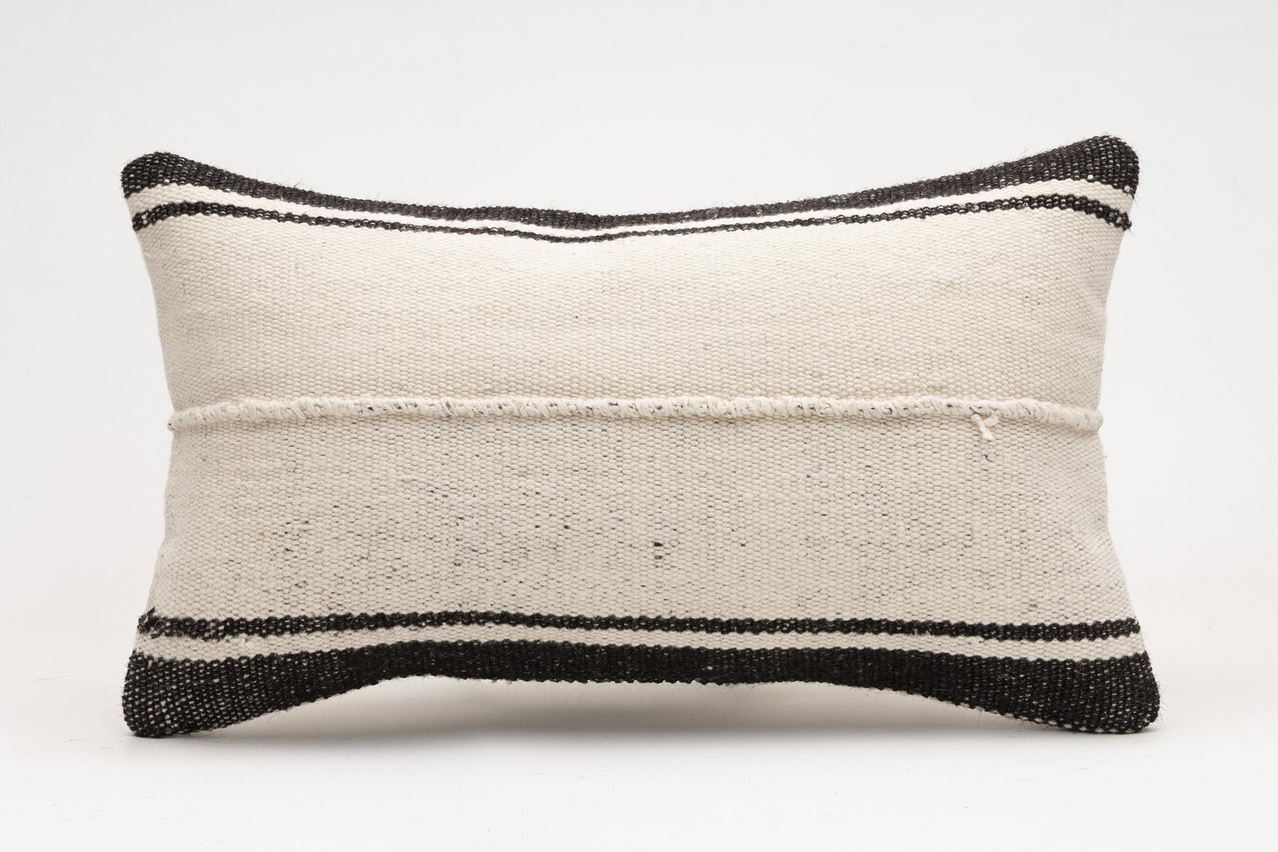 12x20 inches (30x50 cm) Kilim Pillow | KILIM WHOLESALE - Vintage Handmade Pillows - Vintage Handmade Kilim Rugs - It is 100% wool. Artistic and historical rugs. Old handwoven rugs. - Online hand woven rugs and kilim cushions sales. Shipping to a