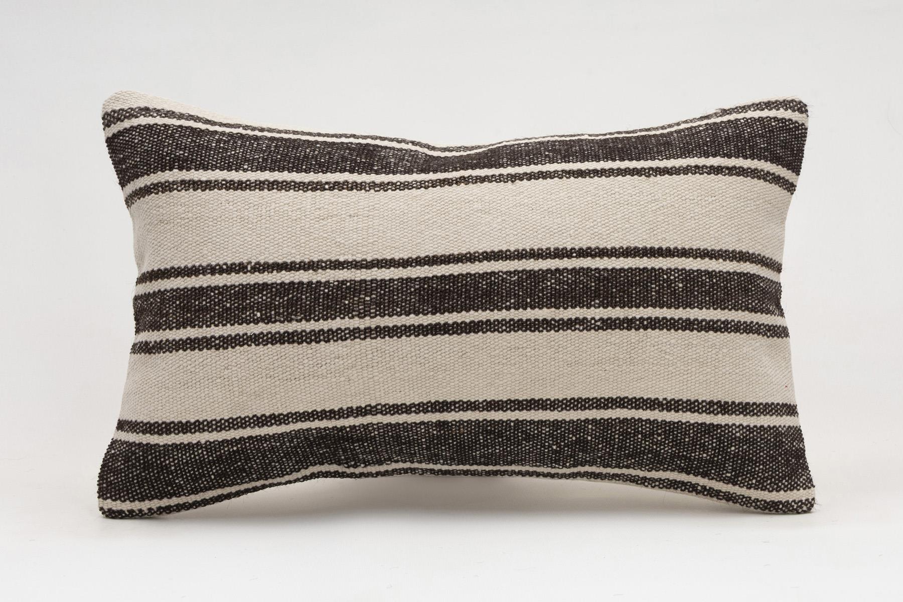 12x20 inches (30x50 cm) Kilim Pillow | KILIM WHOLESALE - Vintage Handmade Pillows - Vintage Handmade Kilim Rugs - It is 100% wool. Artistic and historical rugs. Old handwoven rugs. - Online hand woven rugs and kilim cushions sales. Shipping to a