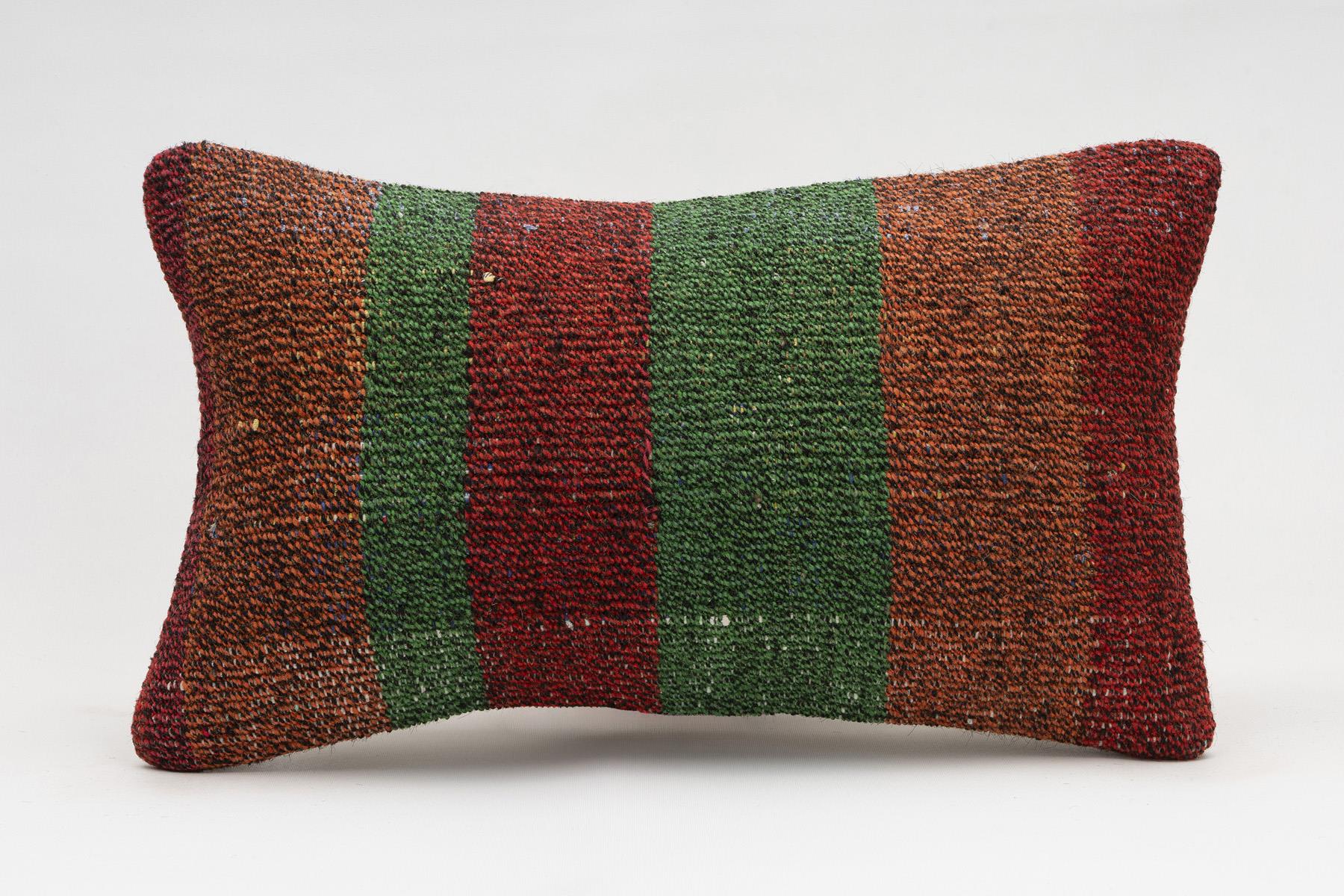 12x20 inches (30x50 cm) Kilim Pillow | KILIM WHOLESALE - Vintage Handmade Pillows - Vintage Handmade Kilim Rugs - It is 100% wool. Artistic and historical rugs. Old handwoven rugs. - Online hand woven rugs and kilim cushions sales. Shipping to a